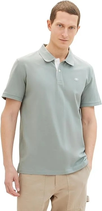 Поло Basic Polo Shirt 1031006-27842 Tom Tailor XXL Сірий