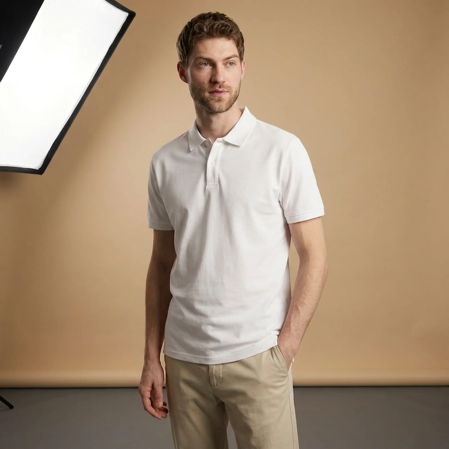 Поло Basic Polo Shirt 1031006ХХ13308 Tom Tailor L Білий