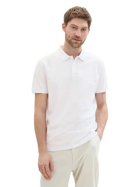 Поло Basic Polo Shirt 1031006ХХ13308 Tom Tailor L Білий