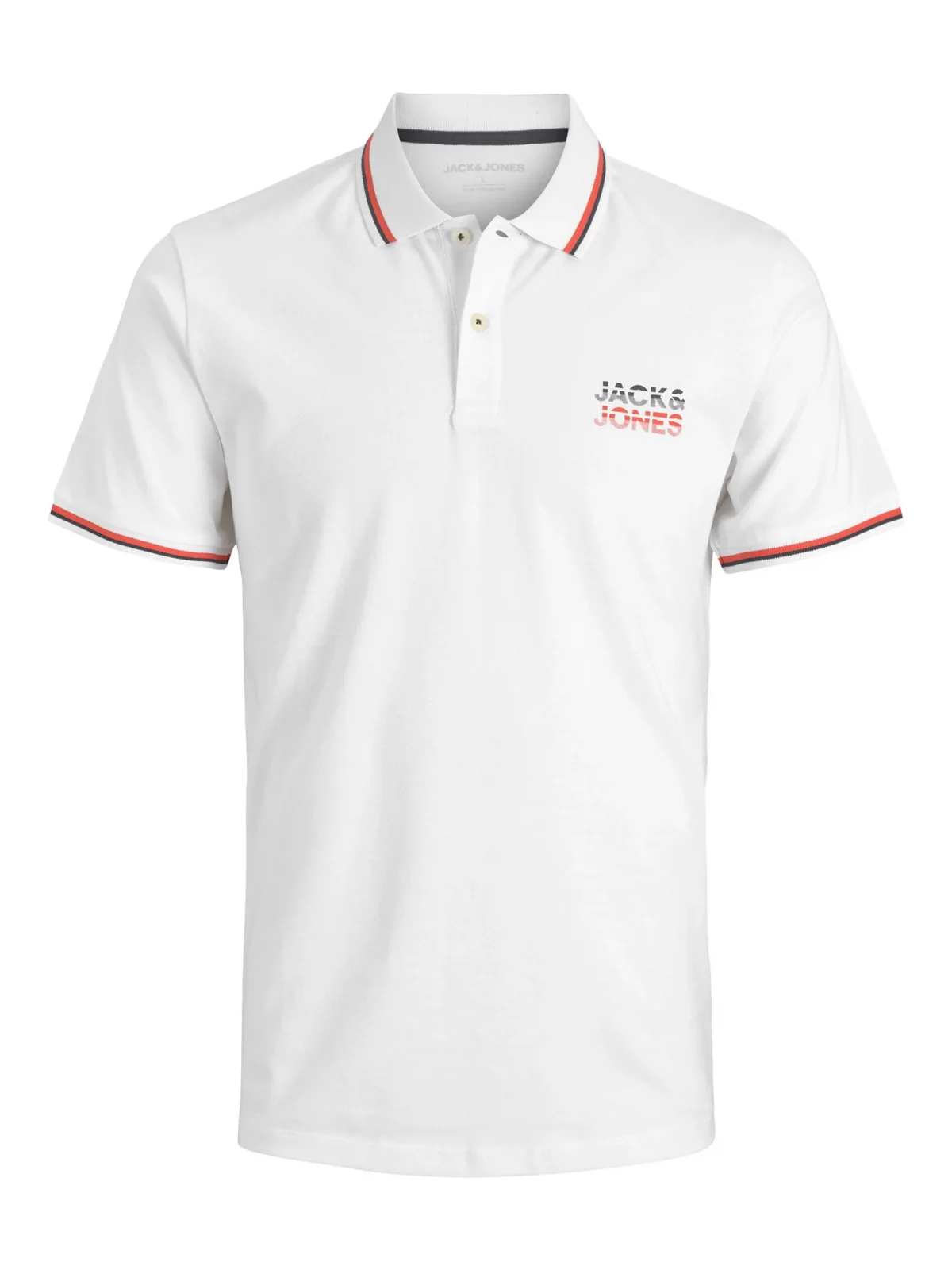 Поло JJATLAS POLO SS 12221012-White Jack & Jones XXL Білий