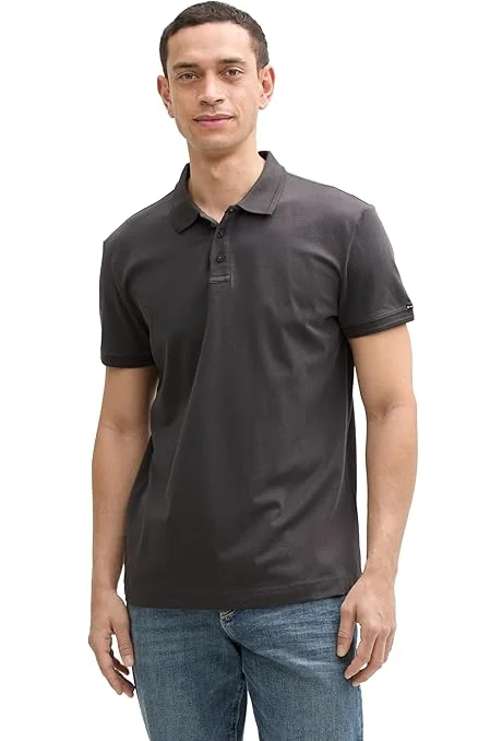 Поло Men's Polo Shirt 1045630-10899 Tom Tailor XXL Темно-сірий