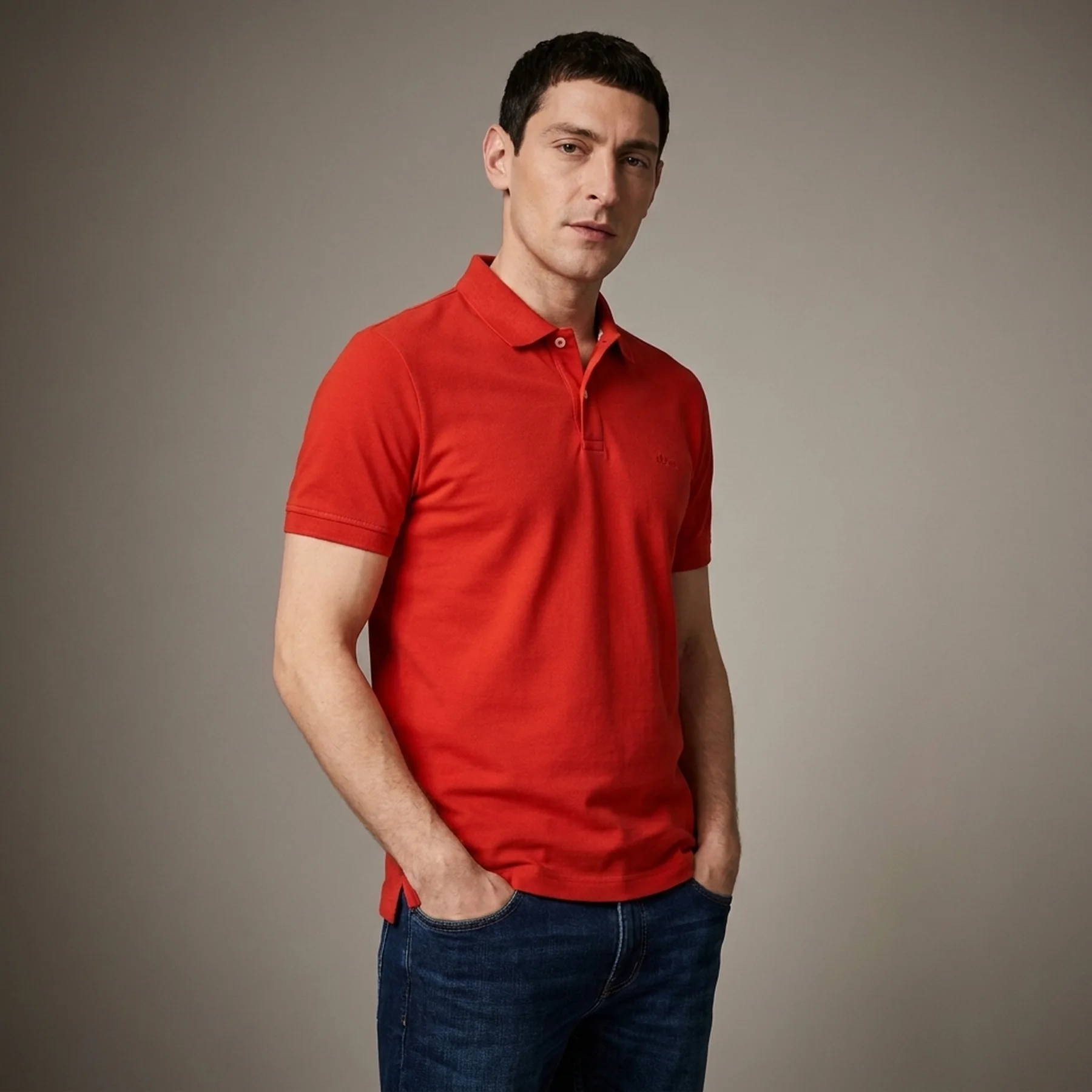 Поло Polo The shirt REGULAR FIT 13.1Q1.35.2775-2461 s.Oliver M Червоний