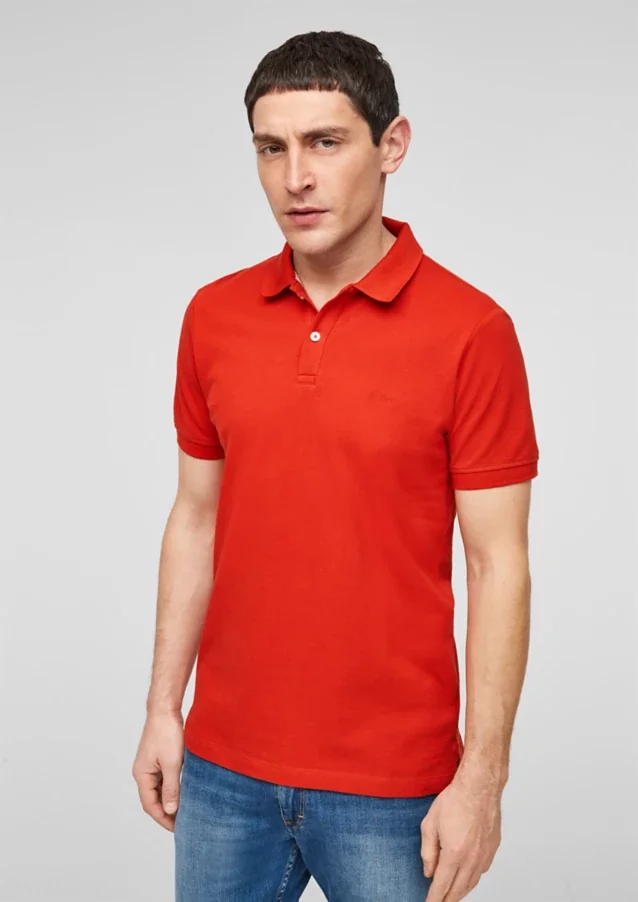 Поло Polo The shirt REGULAR FIT 13.1Q1.35.2775-2461 s.Oliver M Червоний