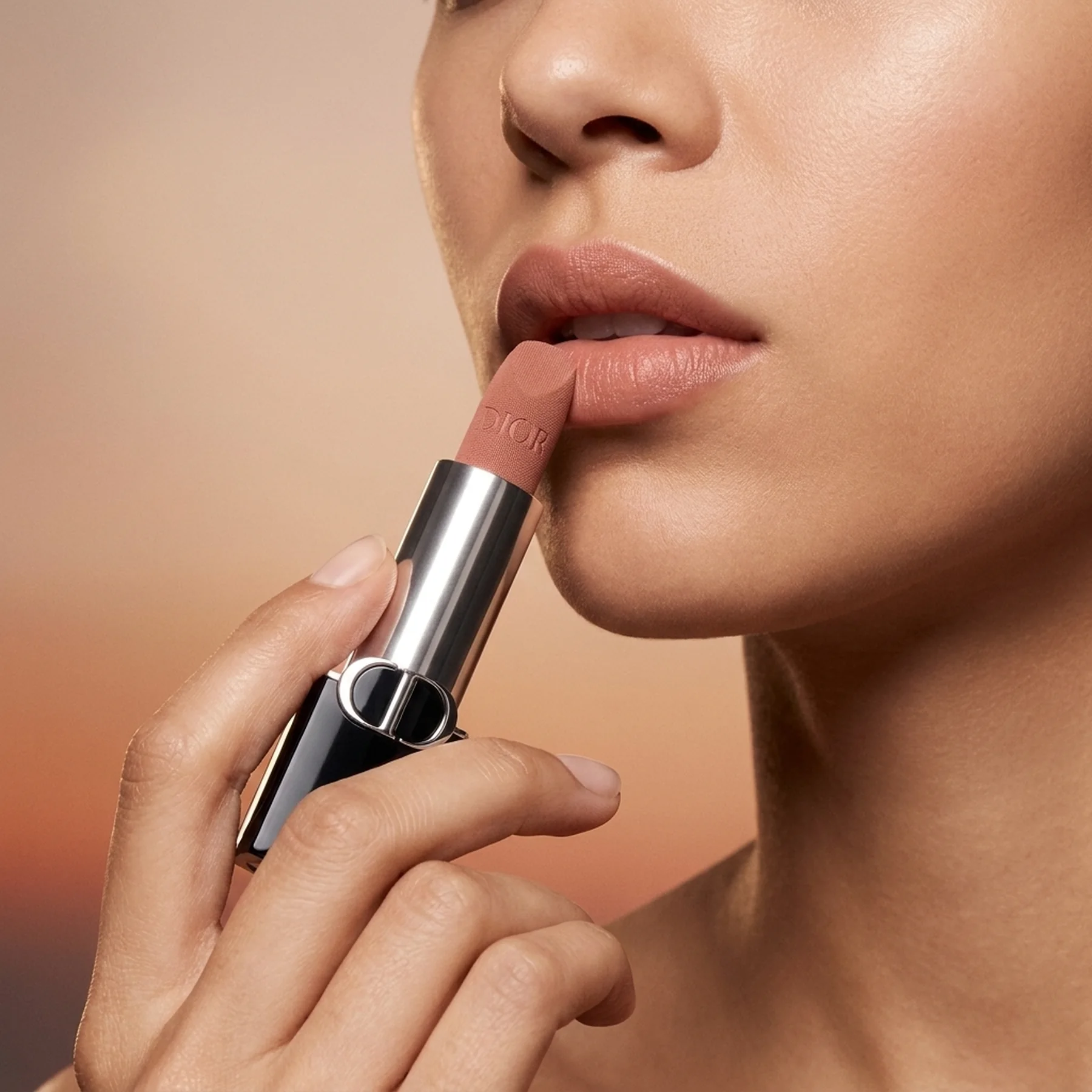 Помада для губ Dior Rouge Dior Velvet 3.5 г 100 Nude Look