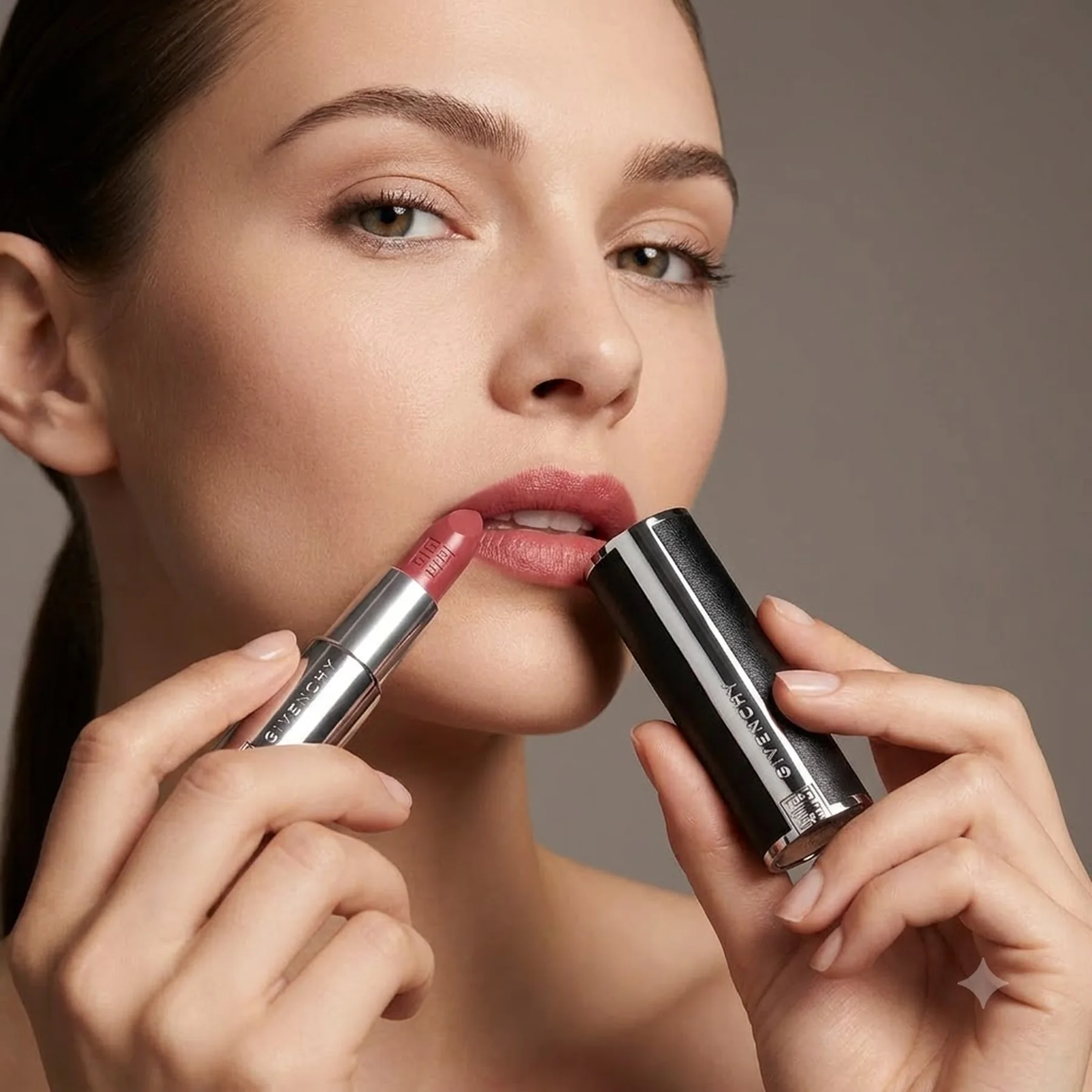 Помада Givenchy Le Rouge Interdit Intense Silk 3.4 г 210 ROSE BRAISE