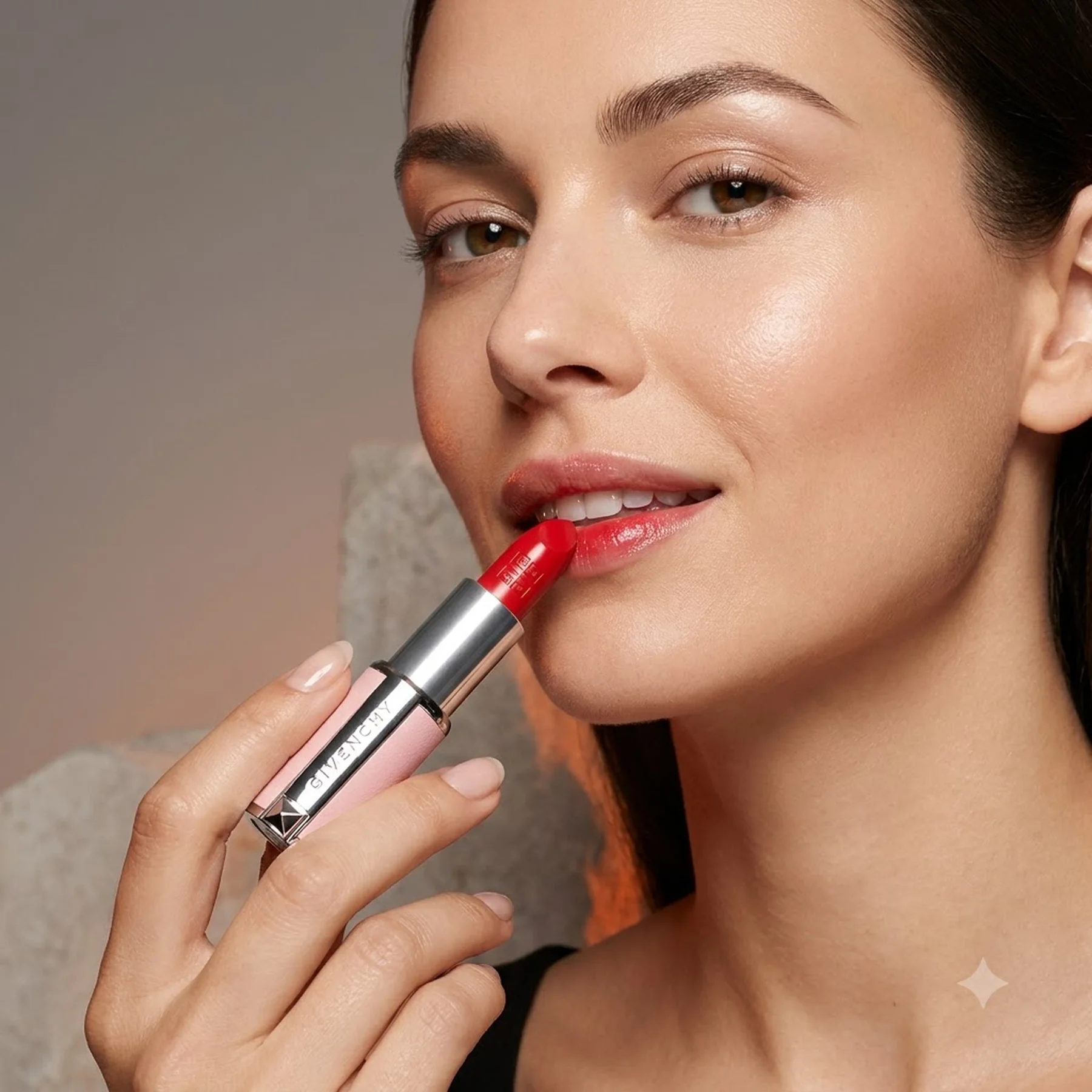 Помада Givenchy Rose Perfecto Shine Serum Lip Oil Stick 3.2 г 306 Luminous Red