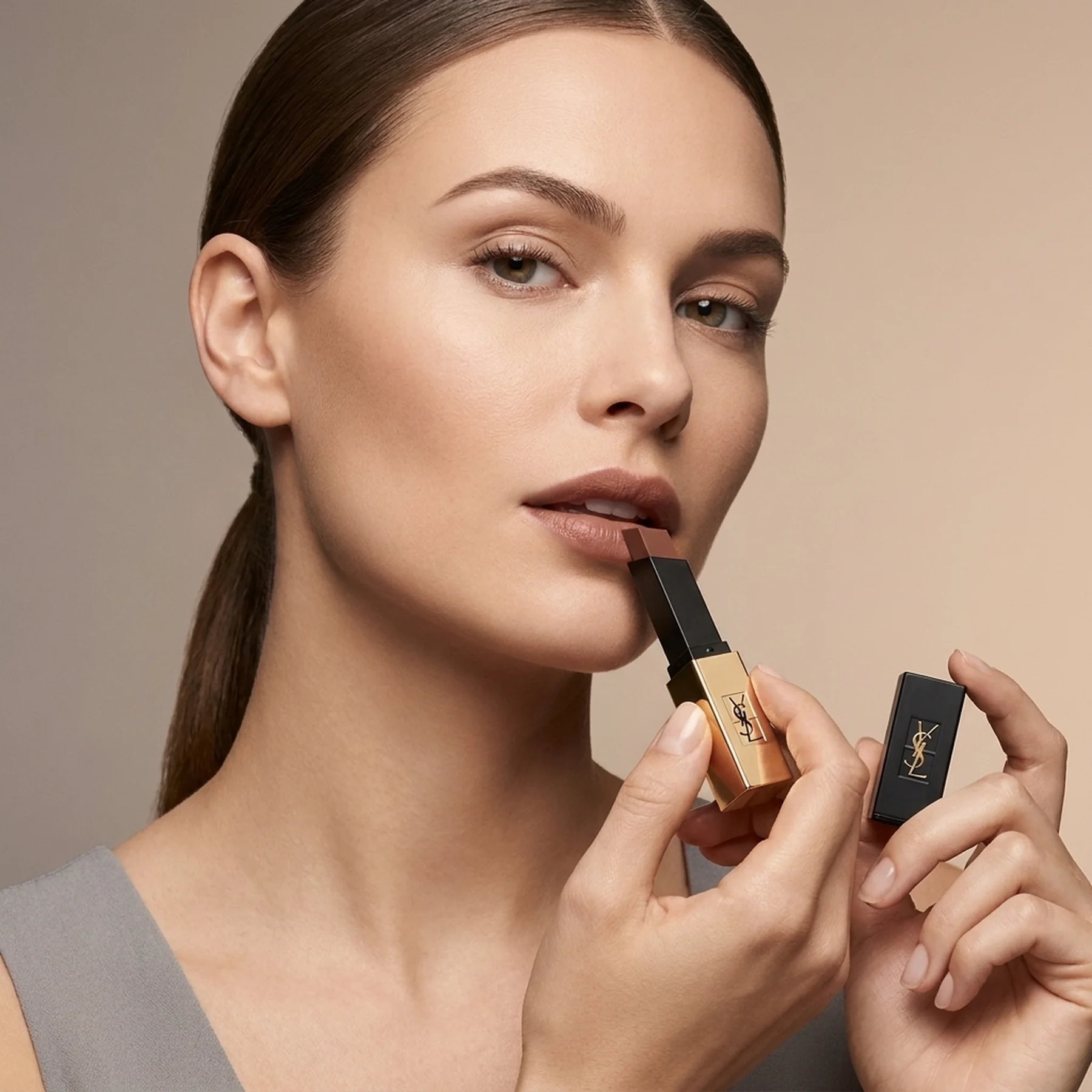 Помада Yves Saint Laurent Rouge Pur Couture The Slim 2.2 г 25 Nude Cassandre