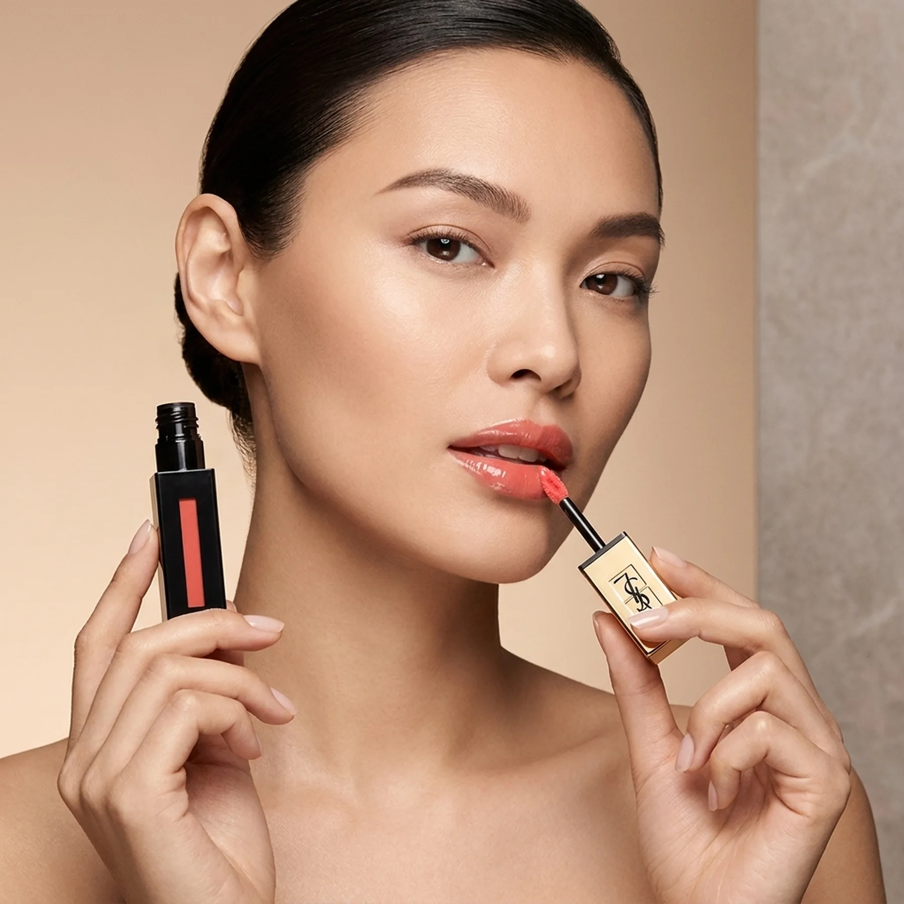 Помада Yves Saint Laurent The Inks Vinyl Cream High Shine Lip Stain 5.5 мл 620 Beach Subversion