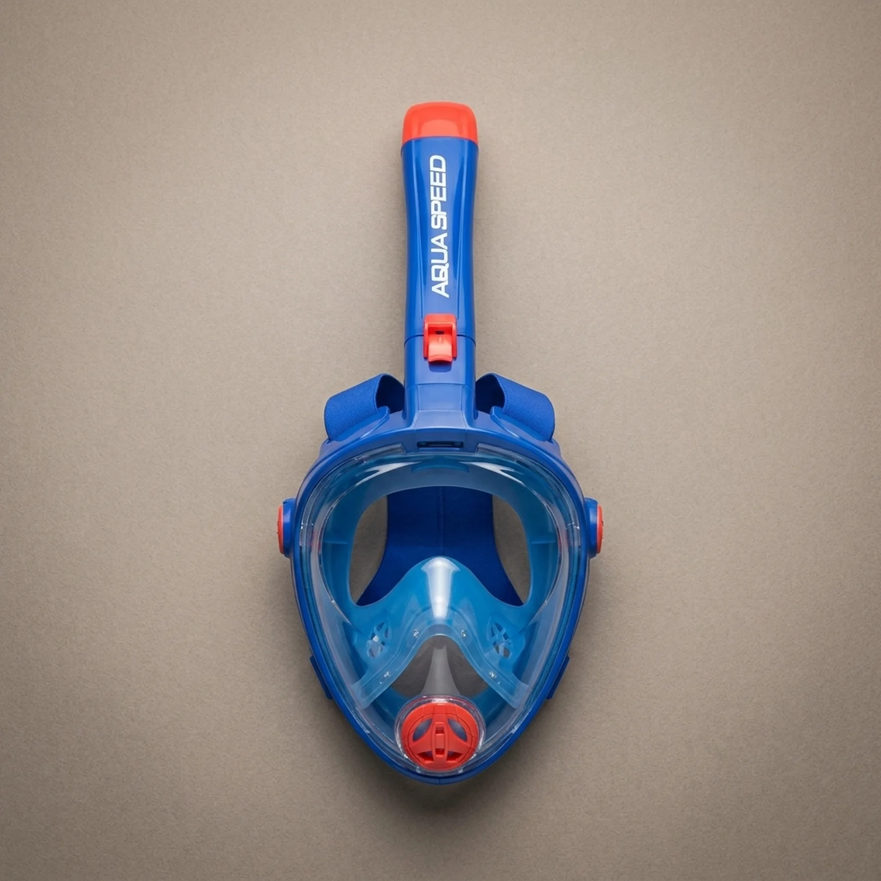 Повнолицьова маска Aqua Speed SPECTRA 2.0 KID 7079 синій, помаранчевий Діт S