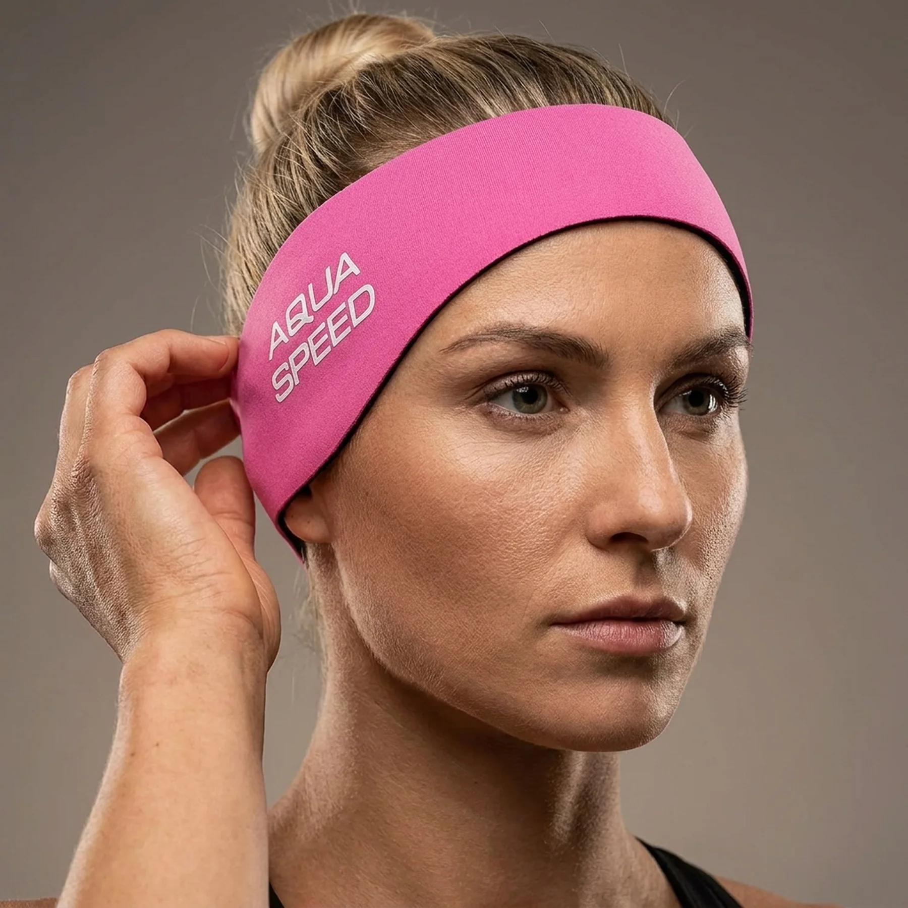 Пов'язка Aqua Speed NEOPREN EARBAND 6179 рожевий Уні 55см