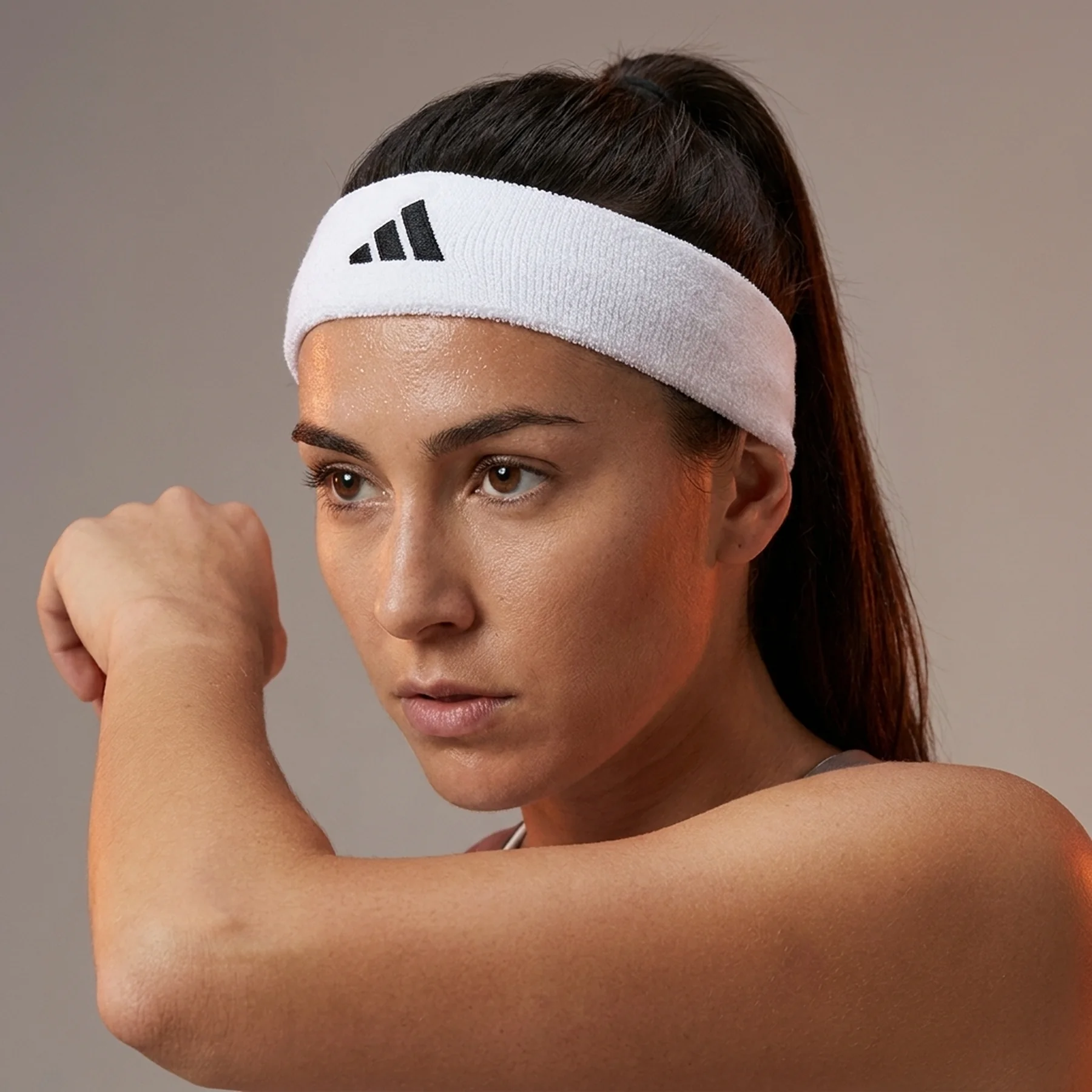 Пов'язка для тенісу TENNIS HEADBAND HT3908 Adidas OSFM Білий