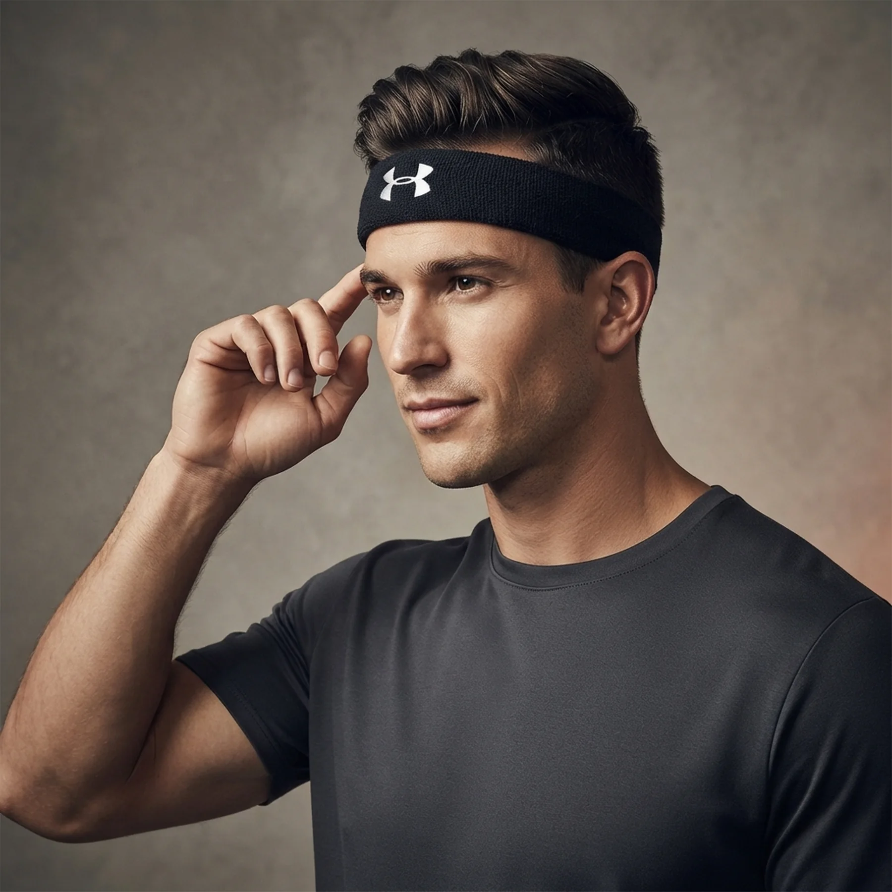 Пов'язка 1276990-001 Under Armour OSFA Чорний