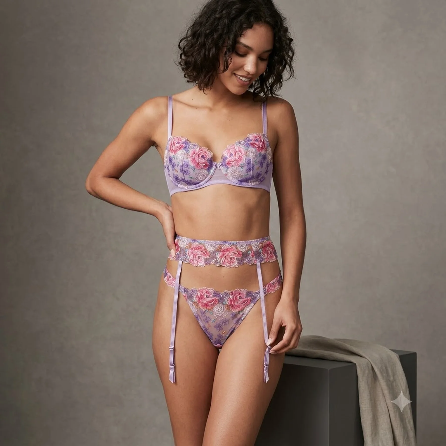 Пояс для панчіх Victoria's Secret з вишивкою 1159854401