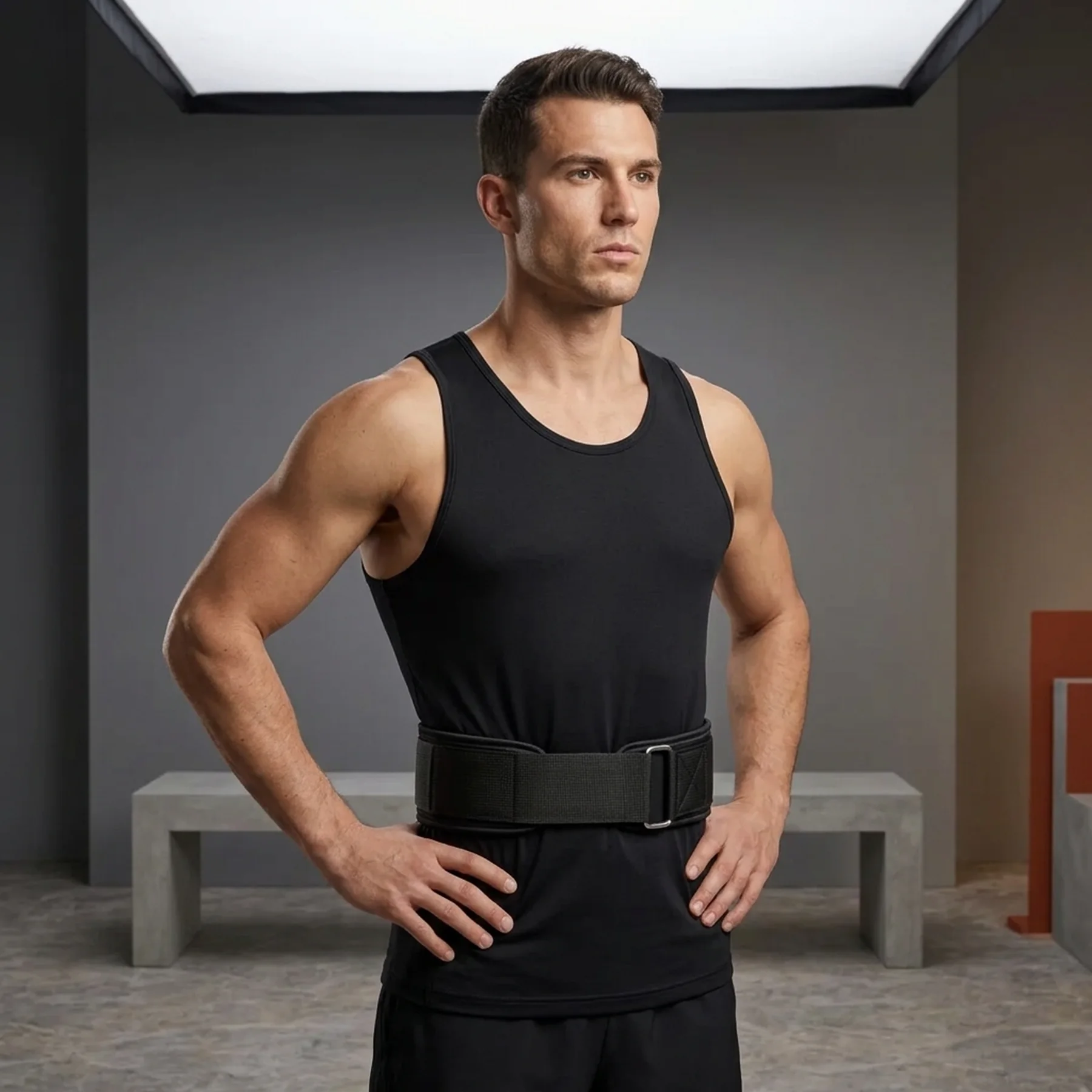 Пояс для важкої атлетики Adidas Essential Weightlifting Belt чорний Уні XL (94 - 120 см)