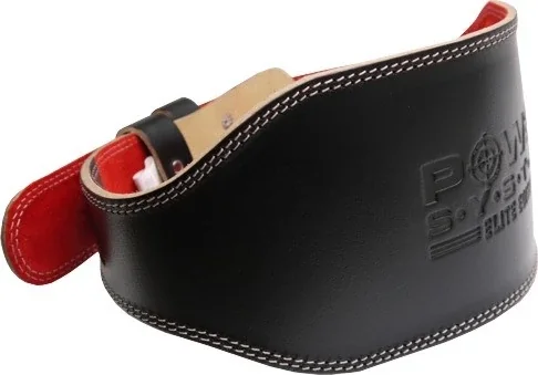 Пояс для важкої атлетики Power System PS-3030 Elite Edition шкіряний Black