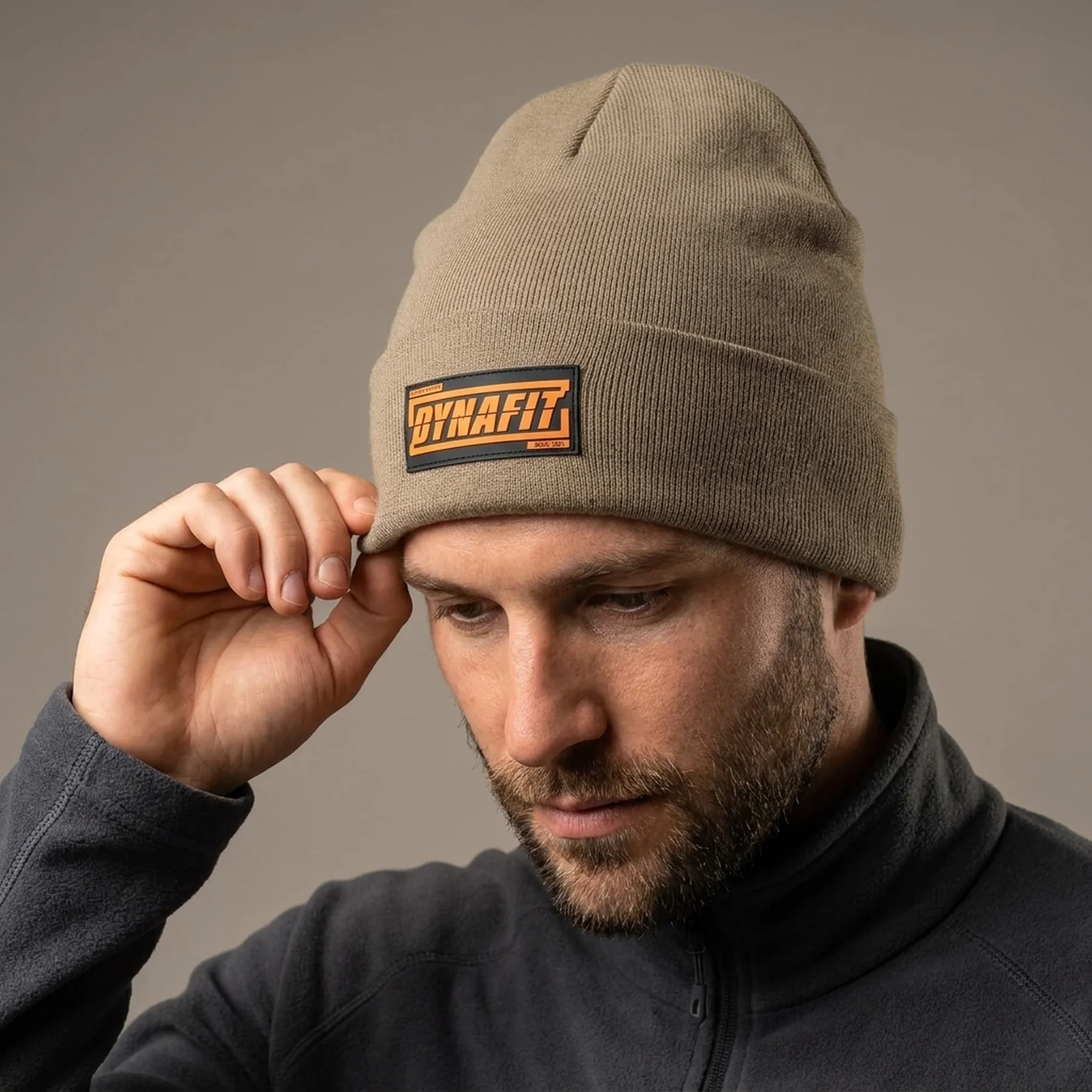 Шапка Dynafit FOLD-UP BEANIE 71627 5491 - UNI58 - оливковий