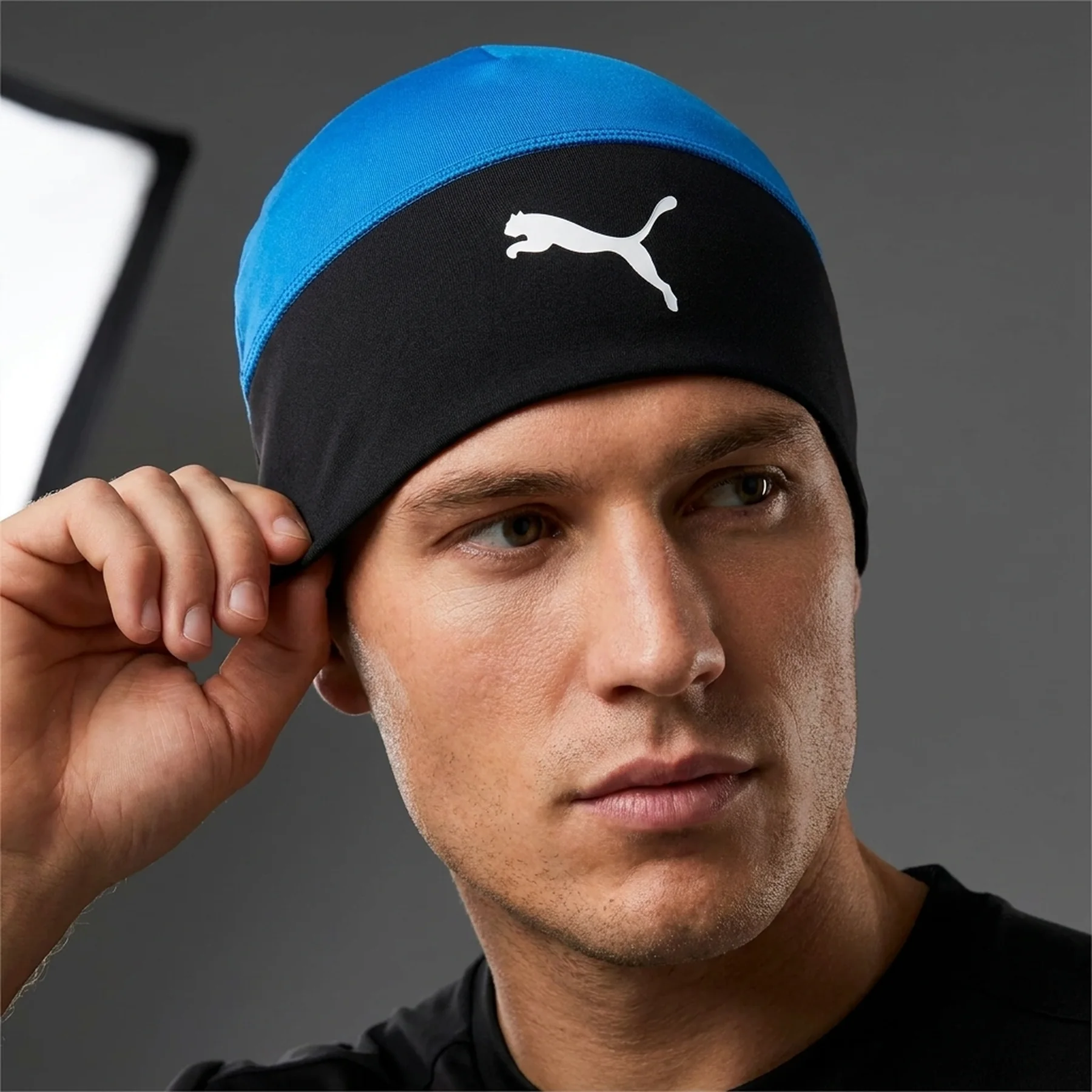 Шапка Puma Liga Beanie Blue/Black (022355-02)