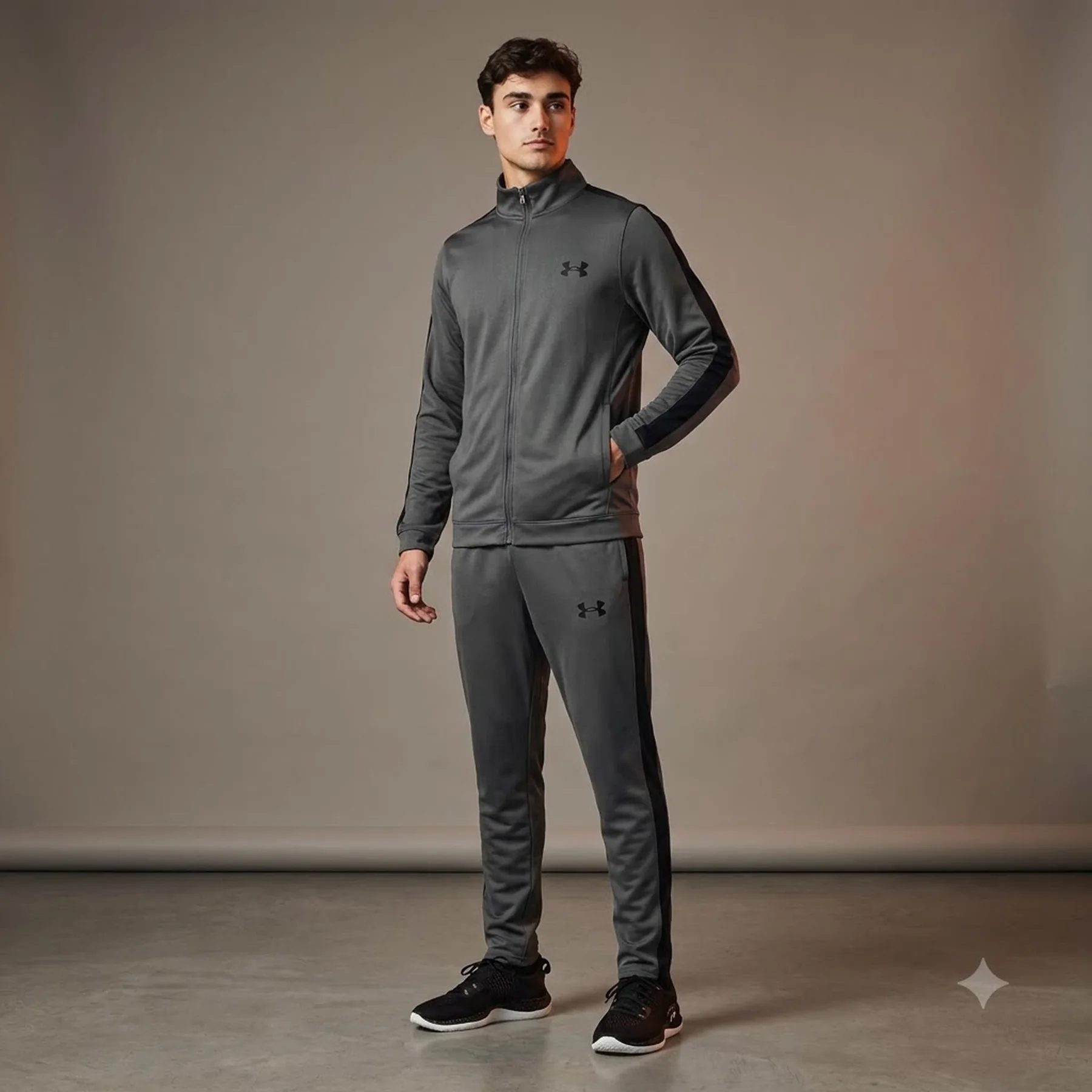 Спортивний костюм чоловічий Under Armour Emea Track Grey (1357139-025)