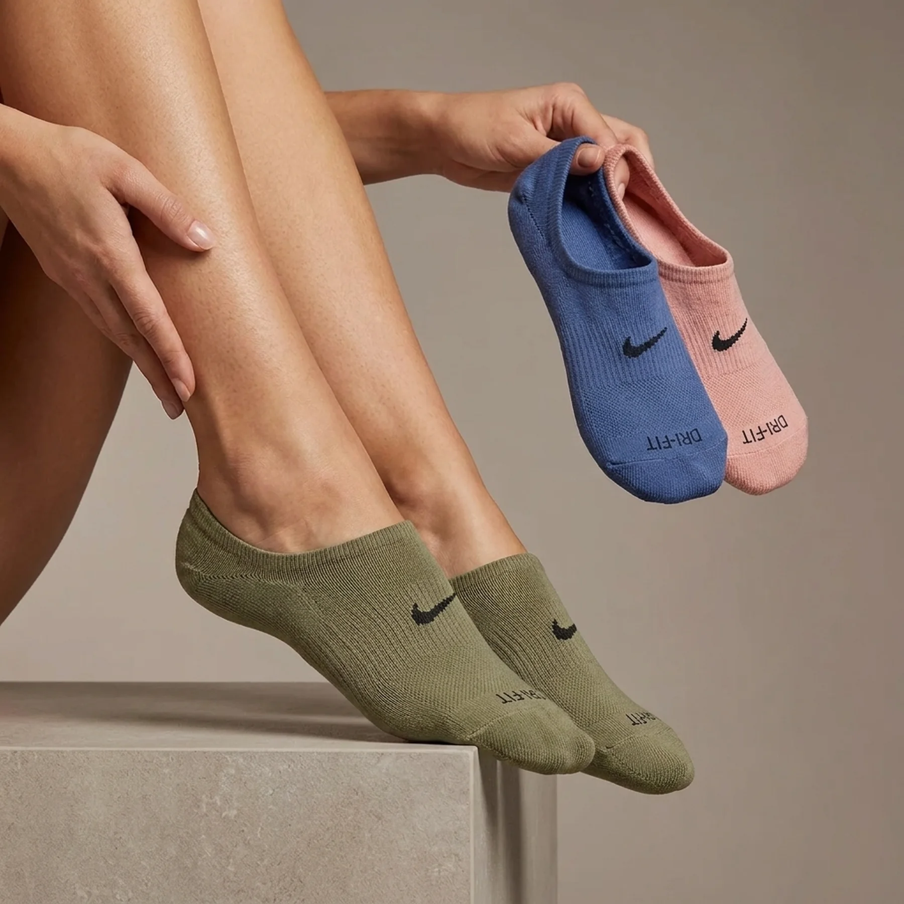 Шкарпетки Nike U NK EVERYDAY PLUS CUSH FOOTIE 3 пари
