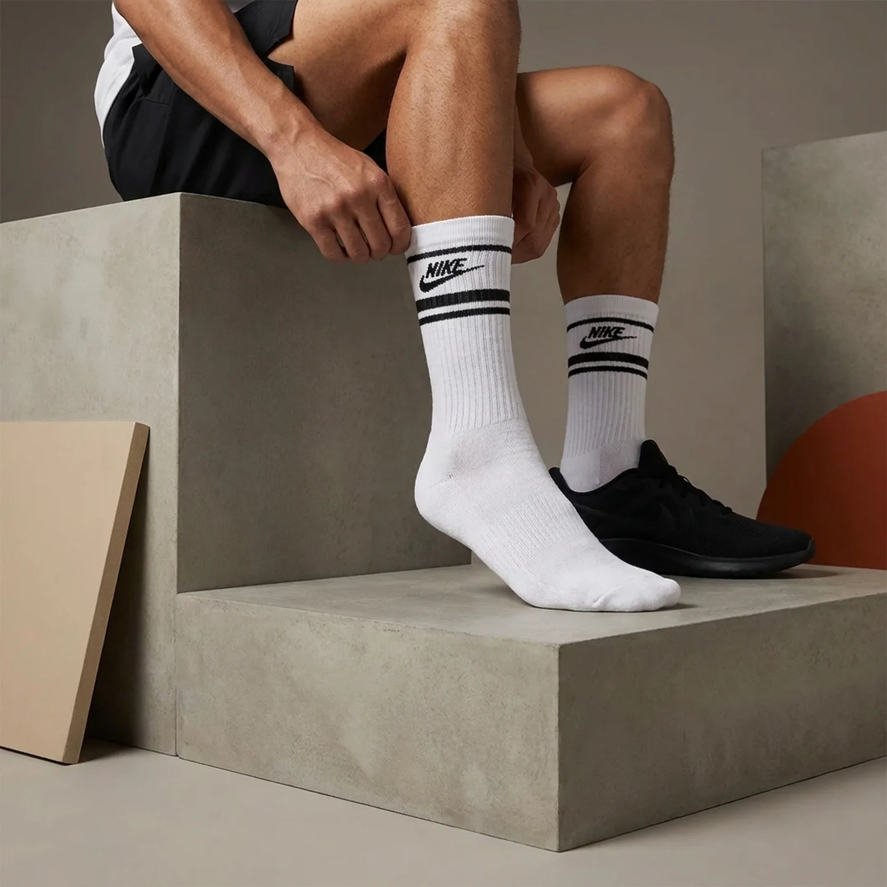 Шкарпетки Nike U NK NSW EVERYDAY ESSENTIAL CR 3 пари
