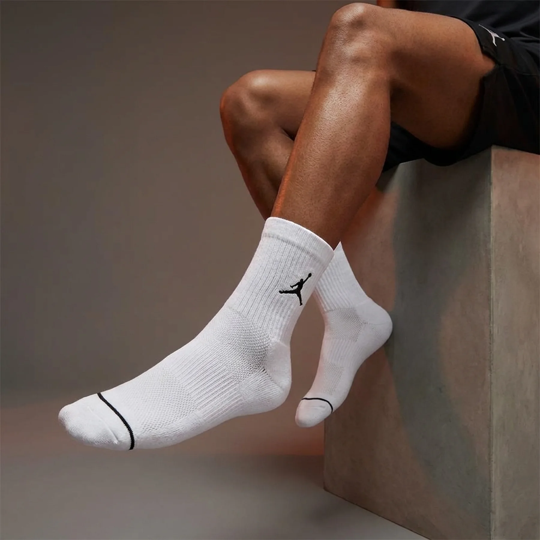 Шкарпетки Nike U J Ed Cush Poly Ankle 3Pr 144 (DX9655-100)