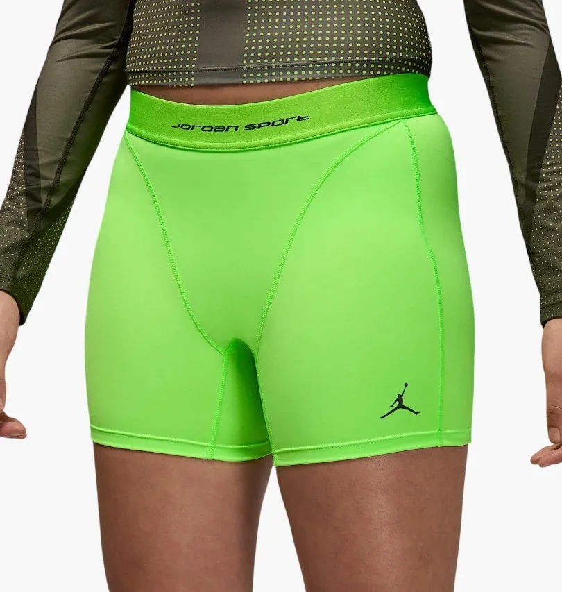 Шорти жіночі Jordan Sport Leak Protection Shorts Green (HF9483-359)