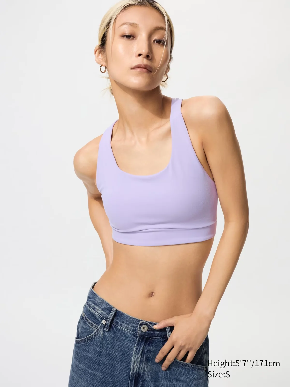 Спортивний топ-бра AIRism Uniqlo 1159855504