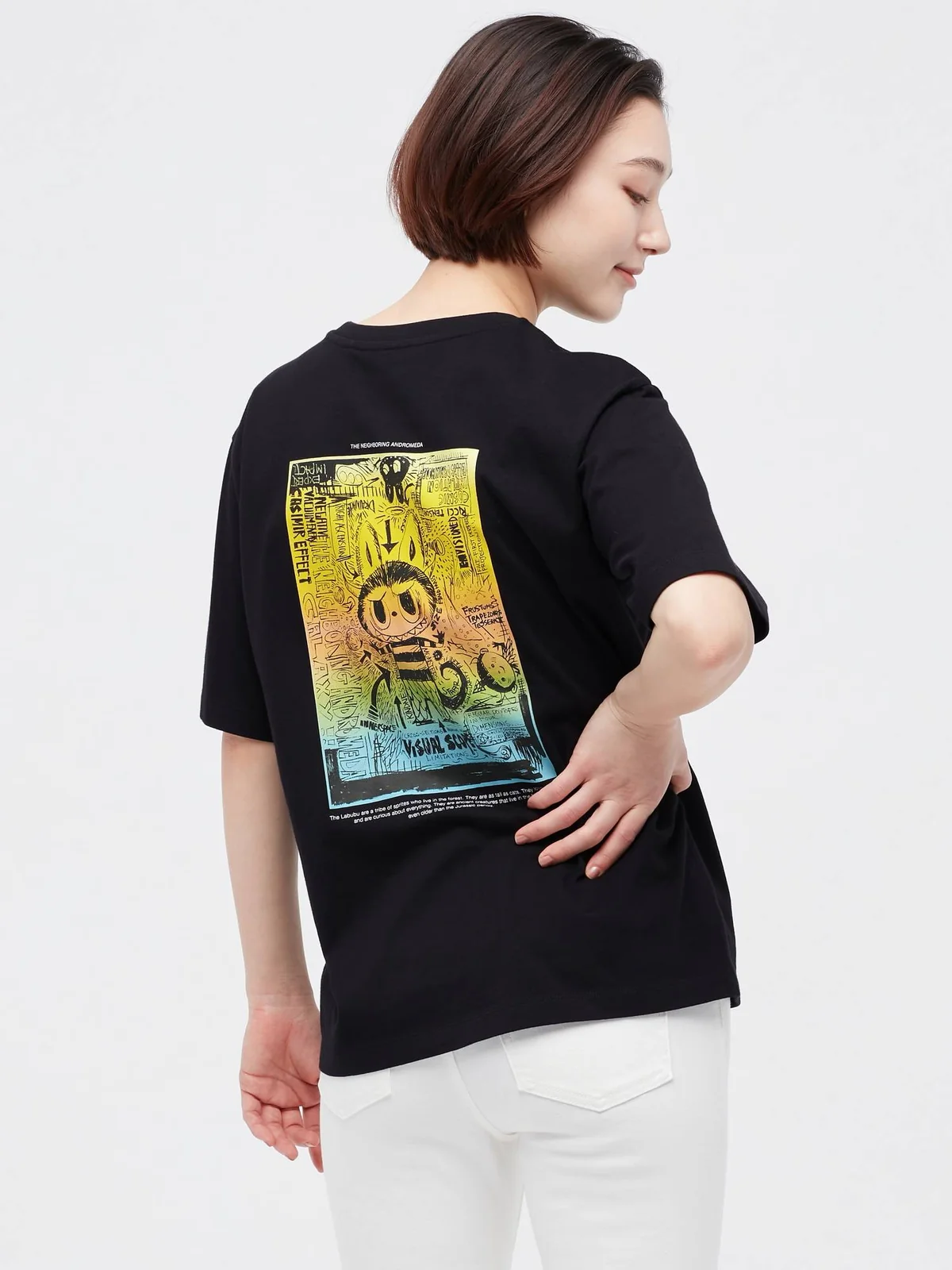 Футболка з принтом Labubu POP MART UT UNIQLO 1159855707