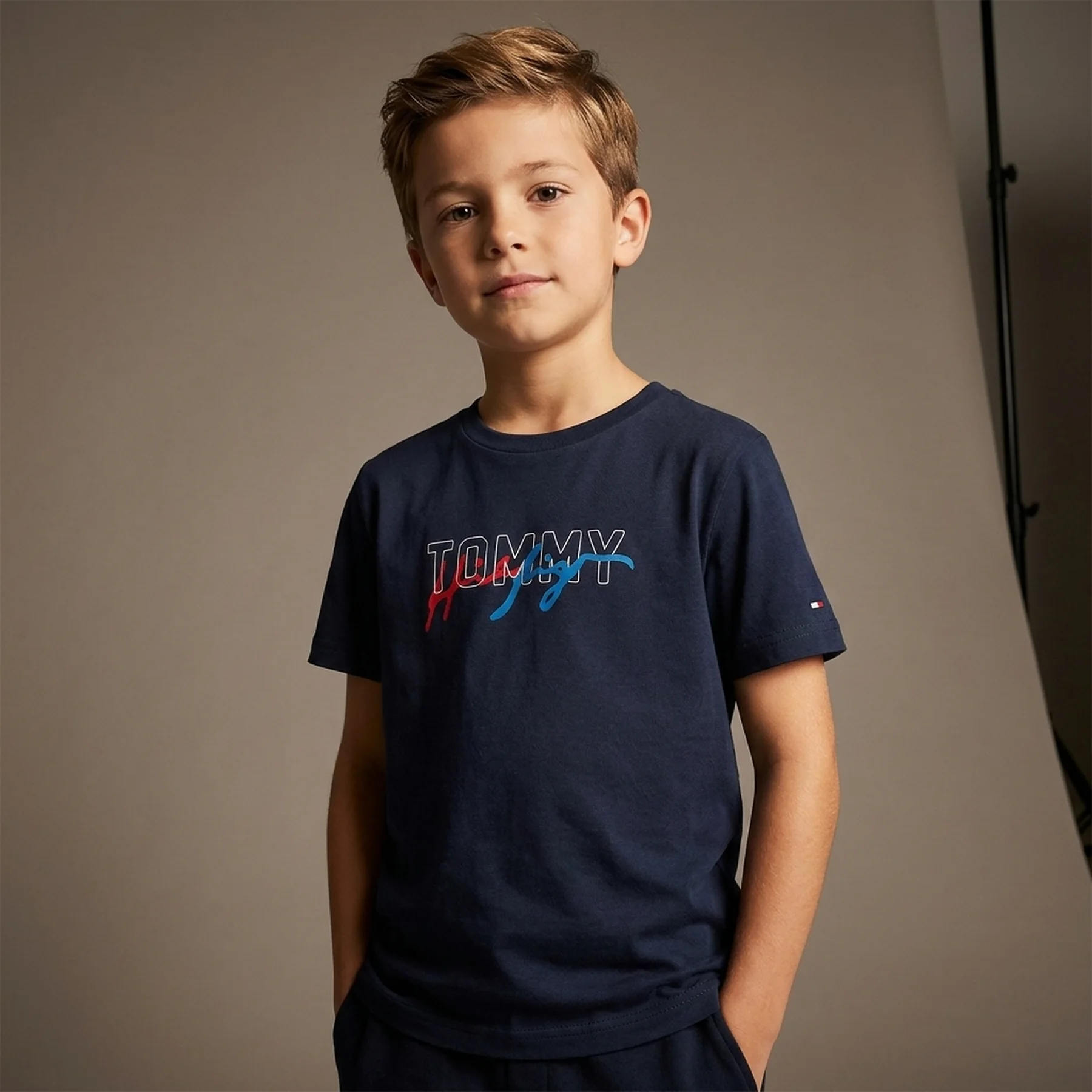 Дитяча футболка Tommy Hilfiger з логотипом 1159844036
