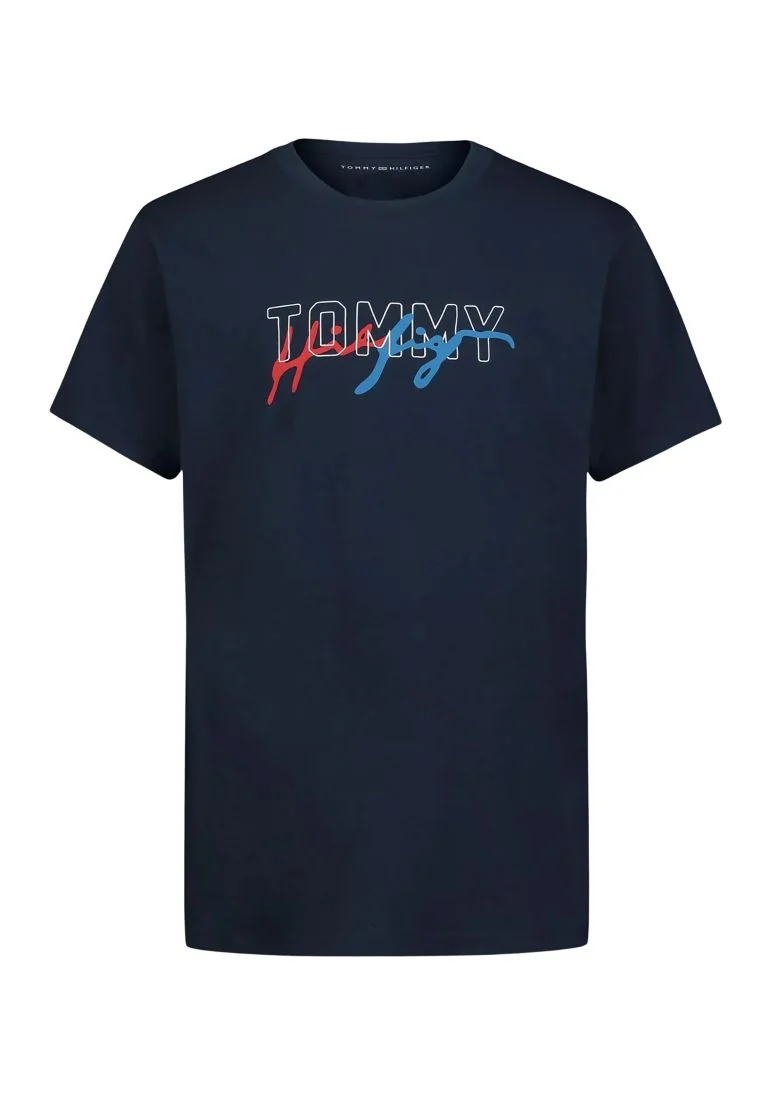 Дитяча футболка Tommy Hilfiger з логотипом 1159844036