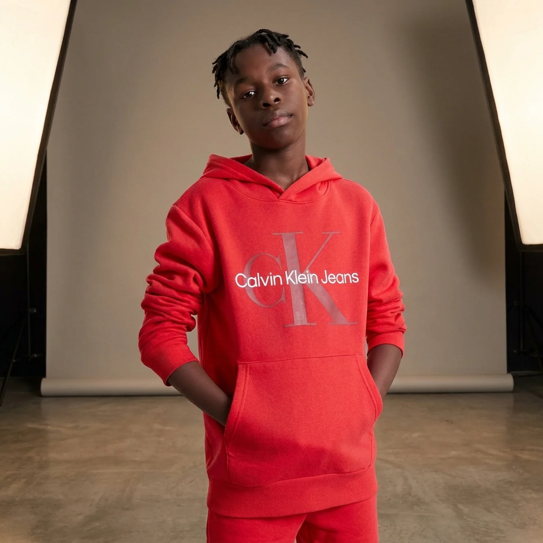 Дитячі худі на флісі Calvin Klein з логотипом 1159841951