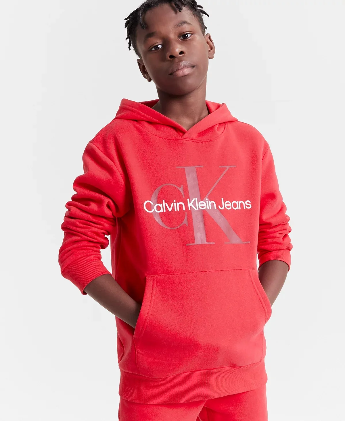 Дитячі худі на флісі Calvin Klein з логотипом 1159841951