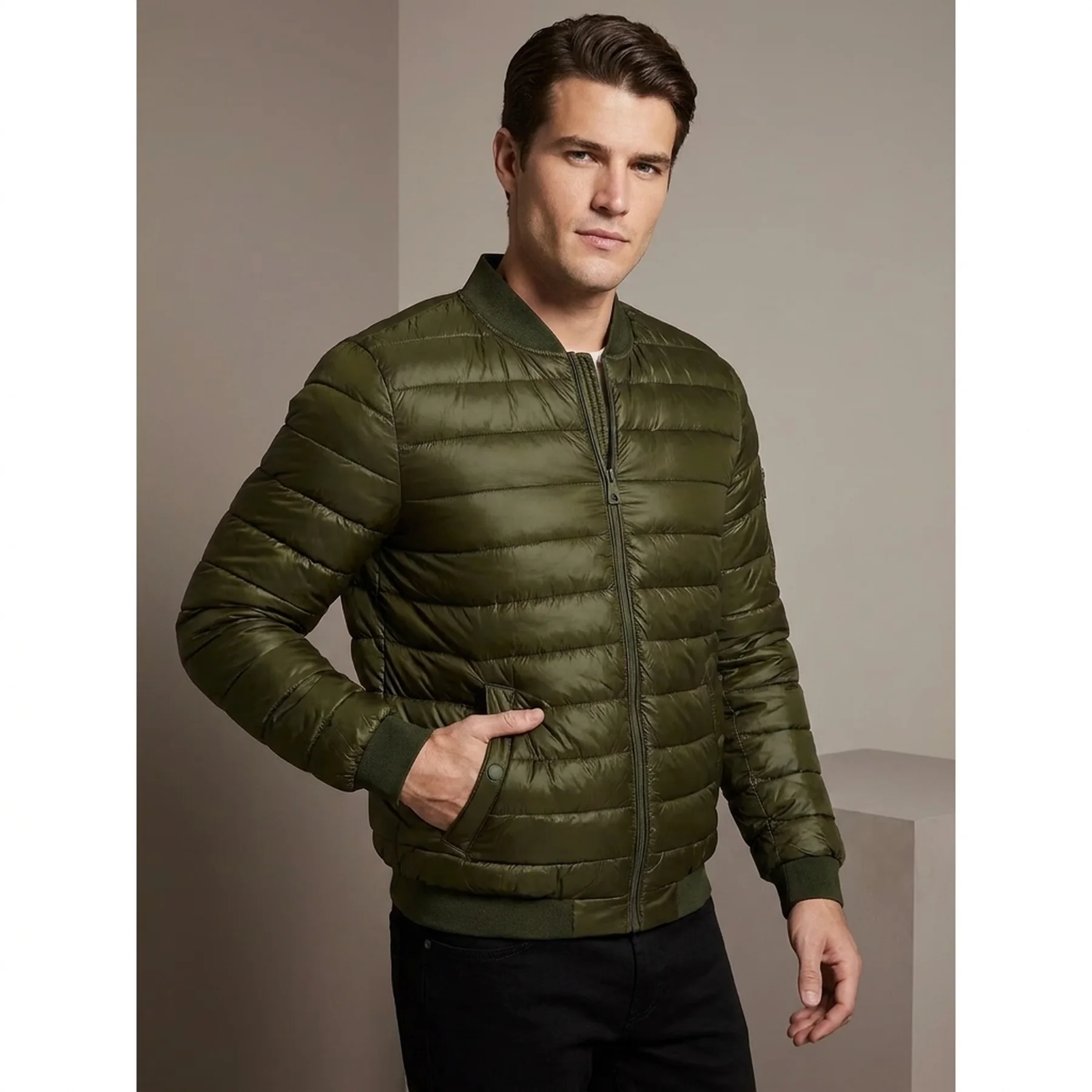 Чоловічий бомбер GUESS на блискавці 1159841468