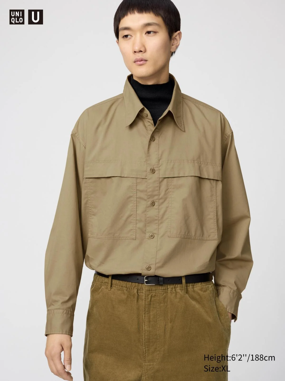 Легка куртка-сорочка Uniqlo на гудзиках 1159852570