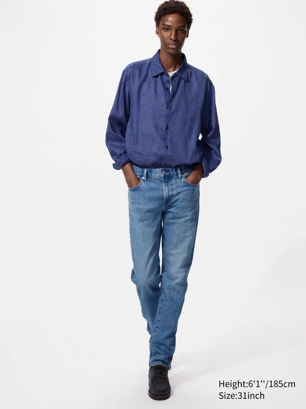 Чоловічі джинси UNIQLO вузького крою 1159858544
