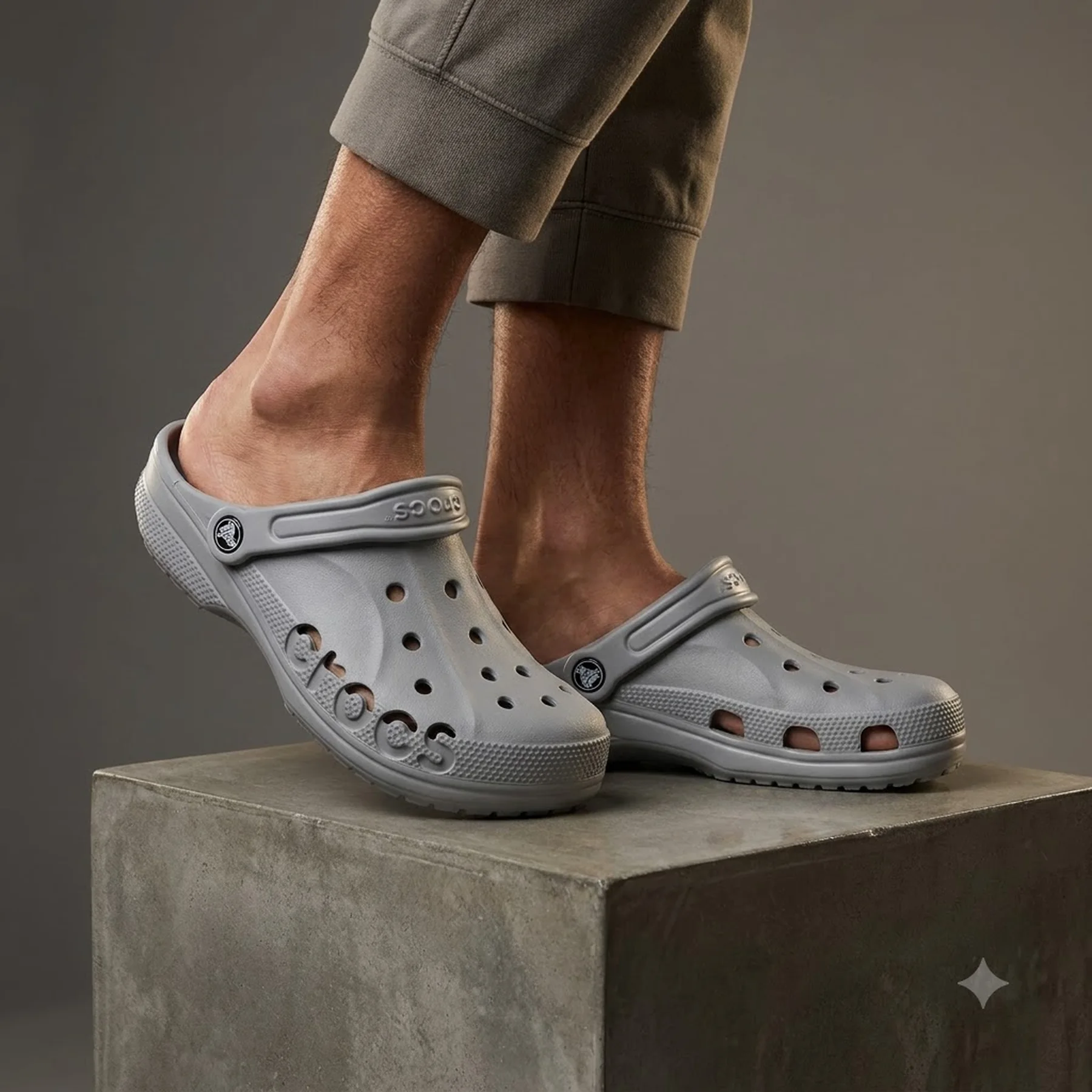 Тапочки чоловічі Crocs Baya (10126-007)