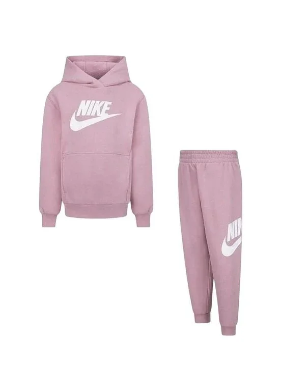 Спортивний костюм дитячий Nike Dres Club Fleece Pink (36L135-A0W)