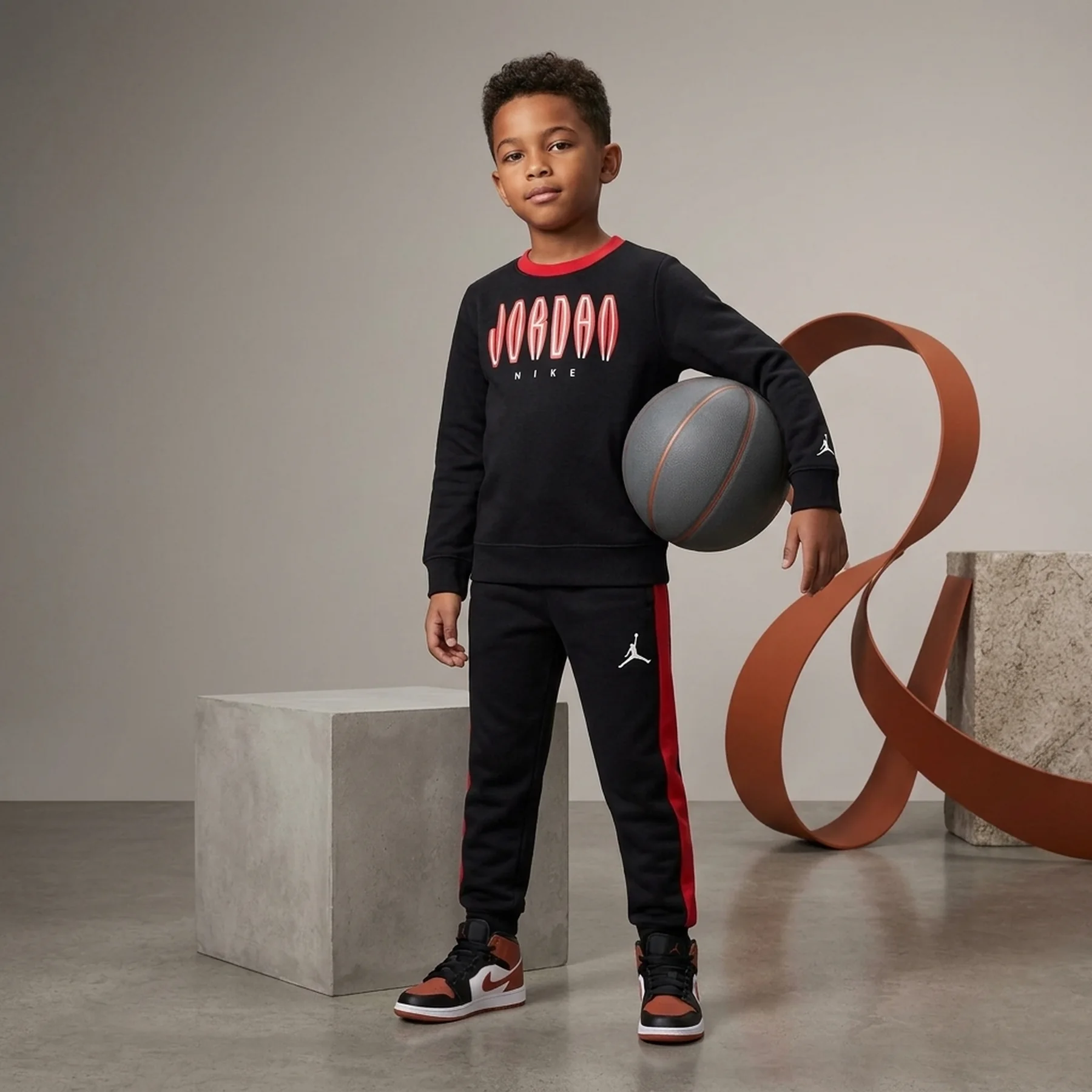 Спортивний костюм дитячий Jordan Mj Mvp Statement Fleece (85B725-023)