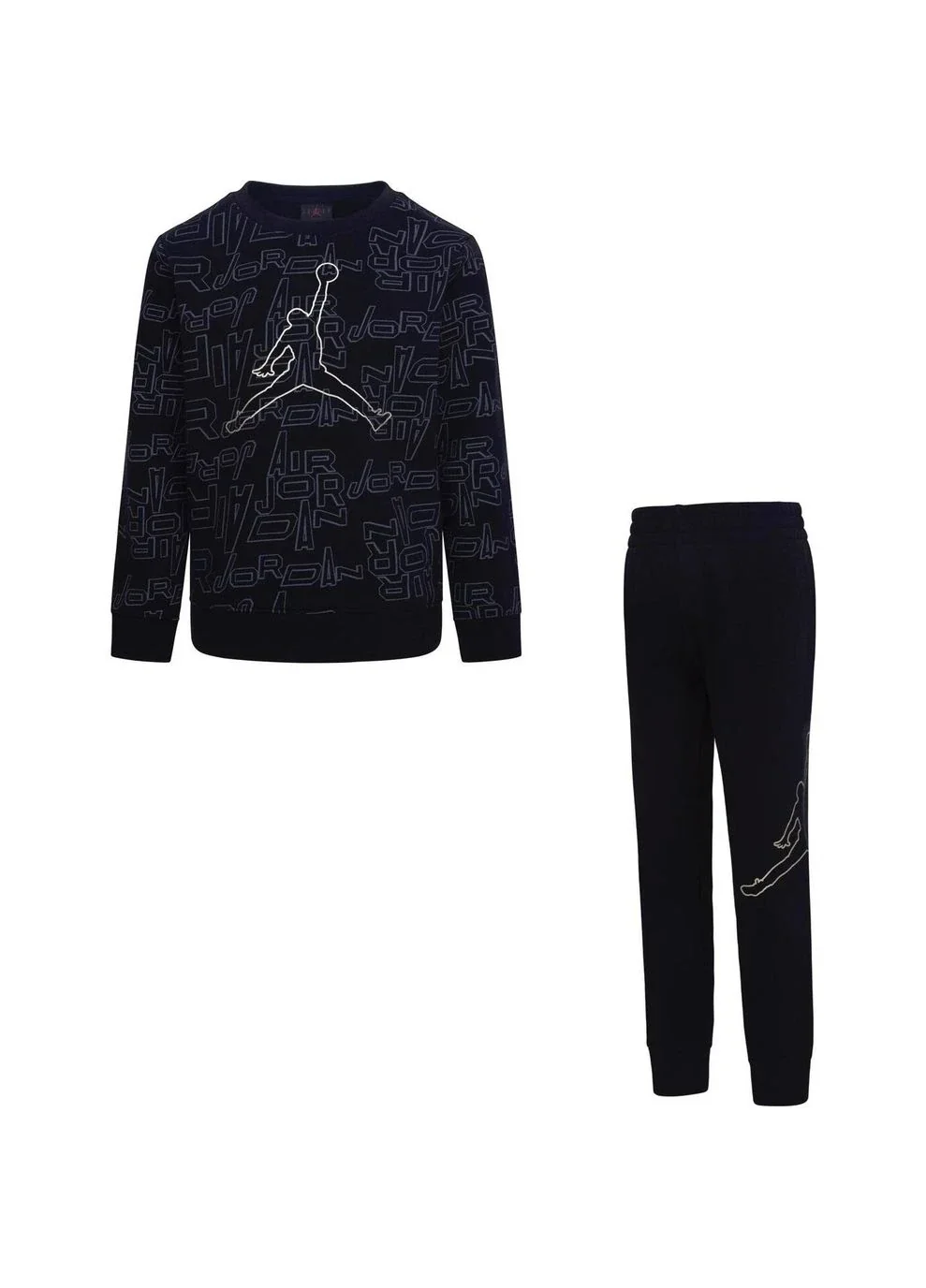 Спортивний костюм дитячий Jordan Take Flight B&G Black/Grey (85C812-023)