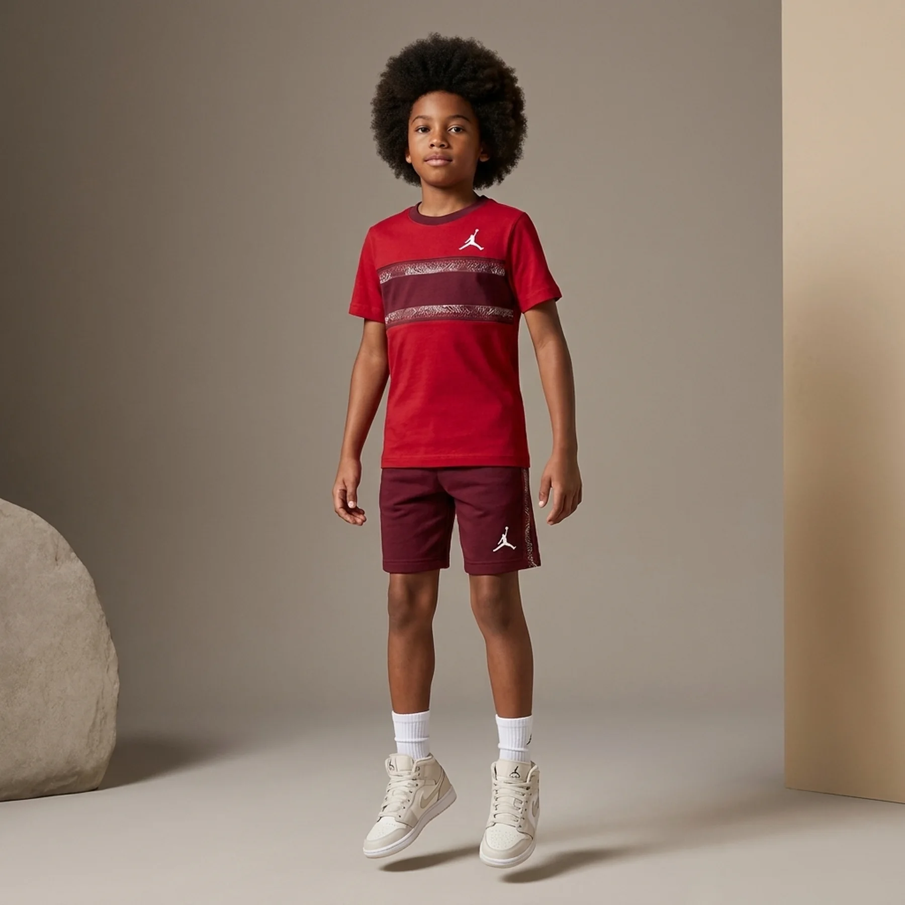 Спортивний костюм дитячий Jordan Jumpman Red/Bordo (85D001-R0F)