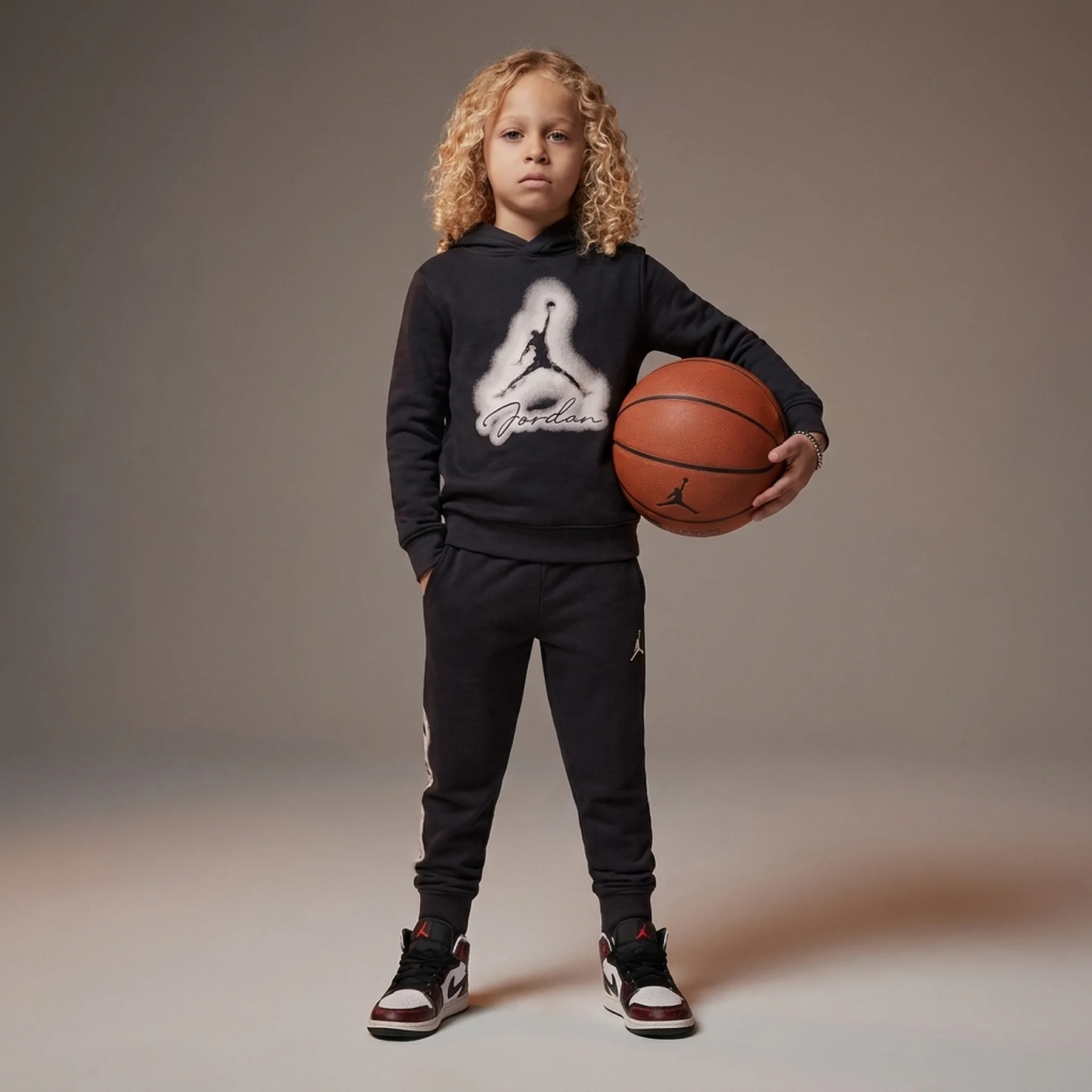 Спортивний костюм дитячий Jordan Mvp 2-Piece Set Black (85D660-G0T)