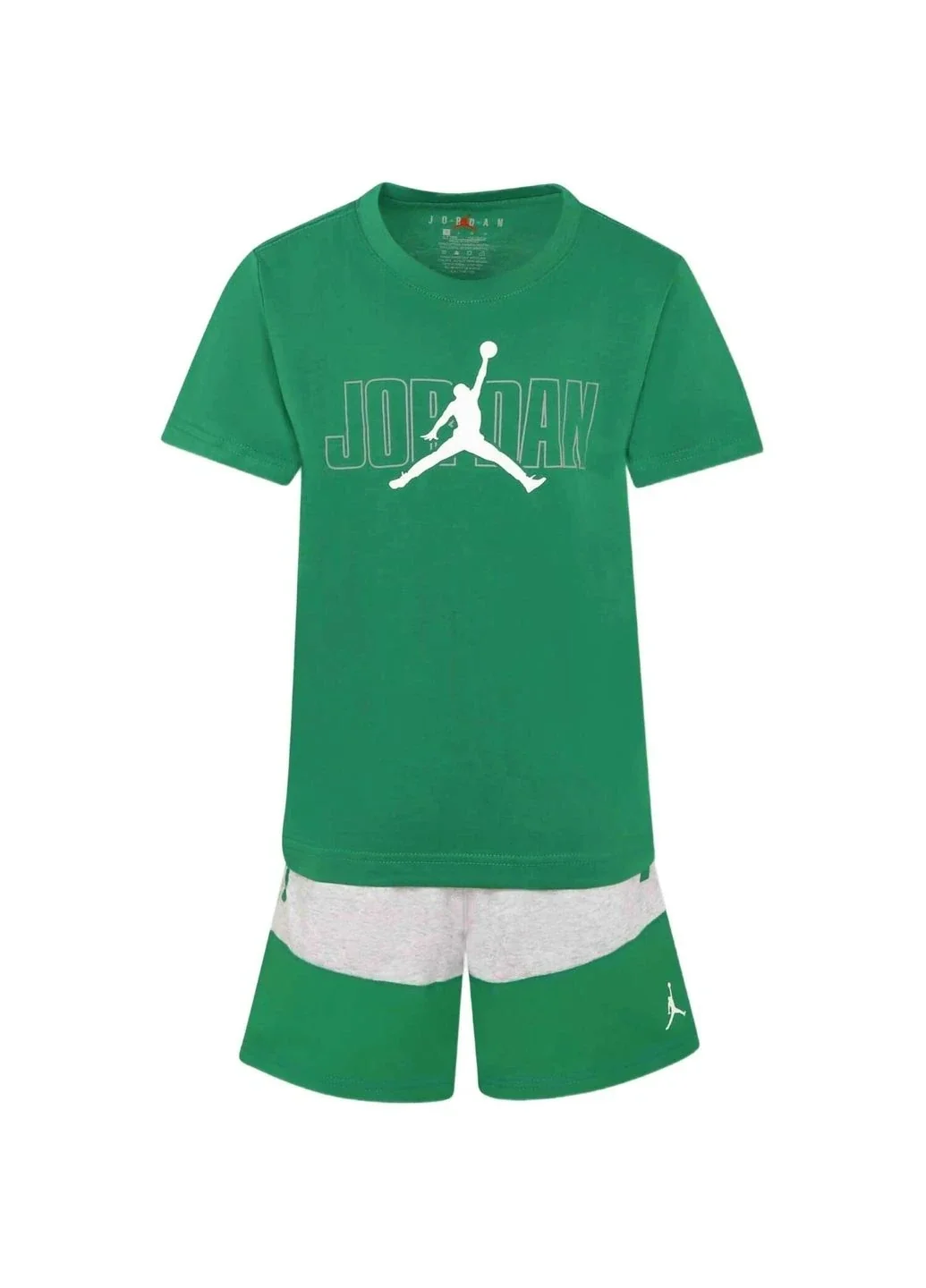 Спортивний костюм дитячий Jordan 2-Piece Stacked Mixed Set Green (85D767-G2H)