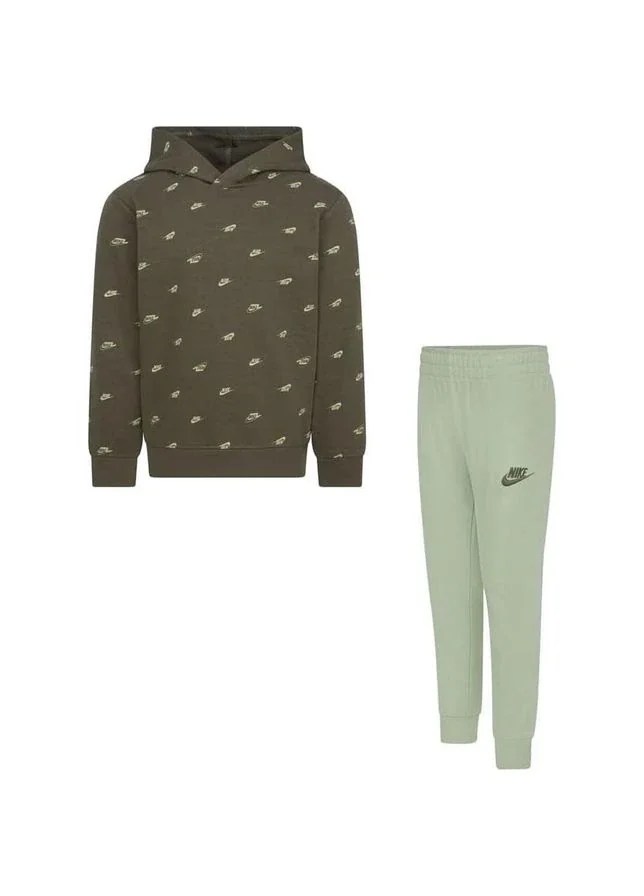 Спортивний костюм дитячий Nike Essential Club Olive (86J802-EC0)