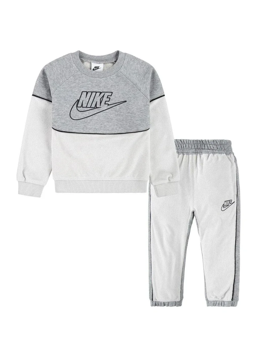 Спортивний костюм дитячий Nike Sportswear Amplify French Terry Crew Set (86L198-042)