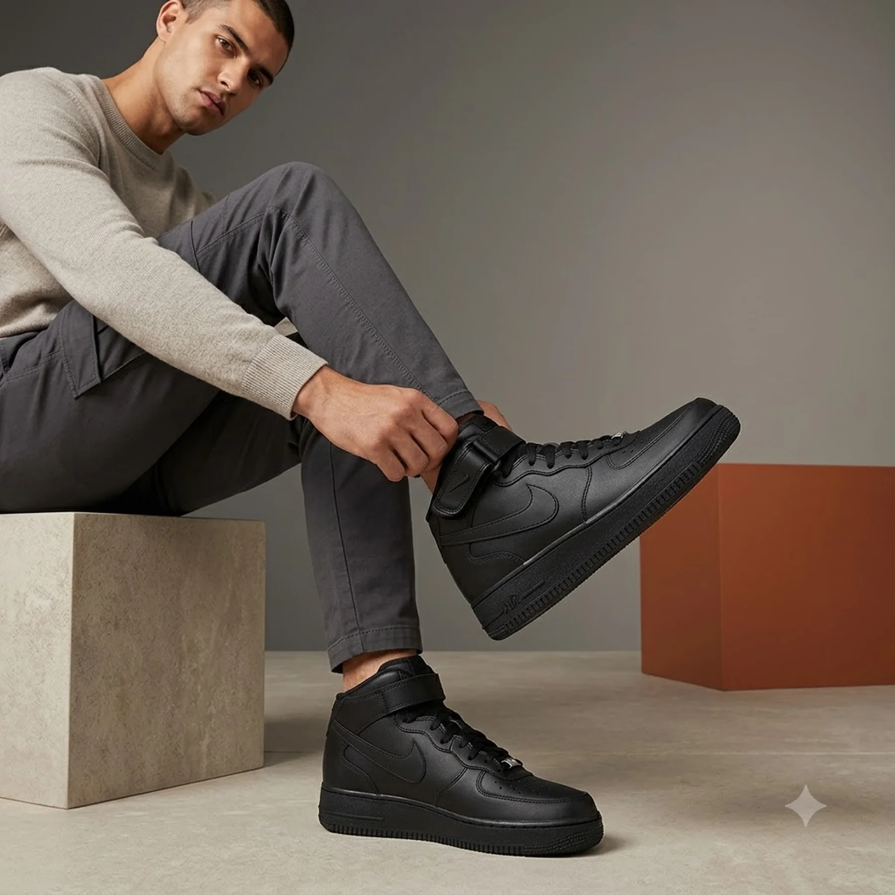 Кросівки чоловічі Nike Air Force 1 Mid 07 CW2289-001