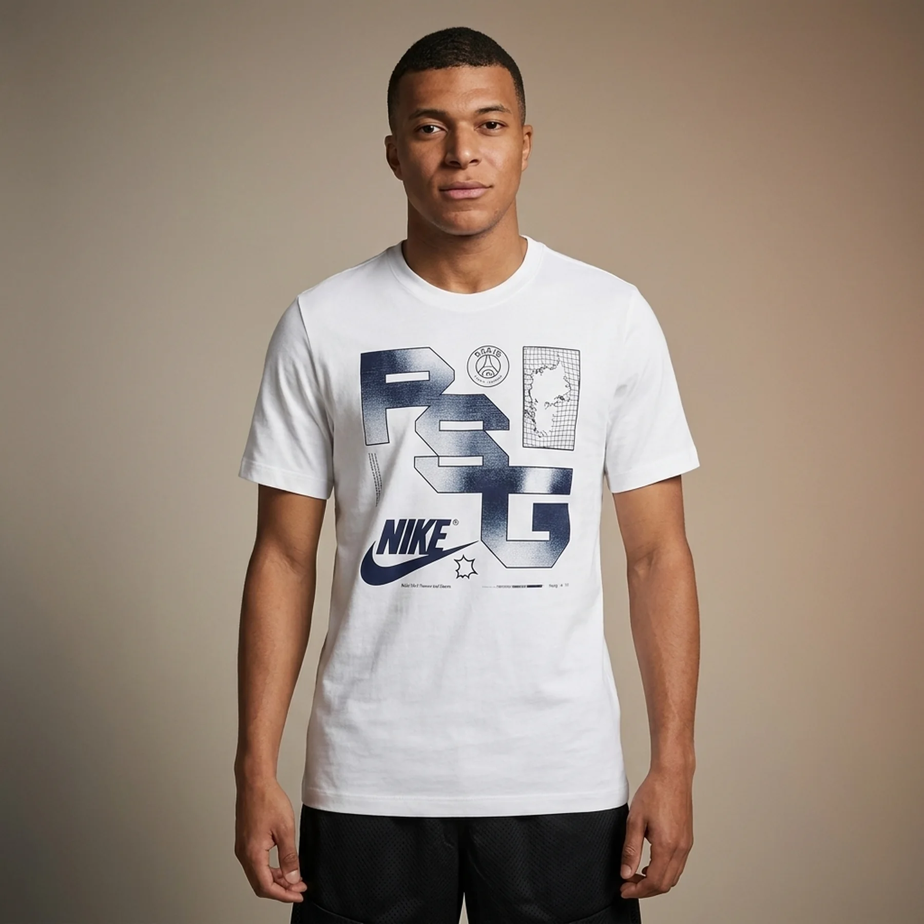 Футболка чоловіча Nike Psg Futura White (FV9417-100)