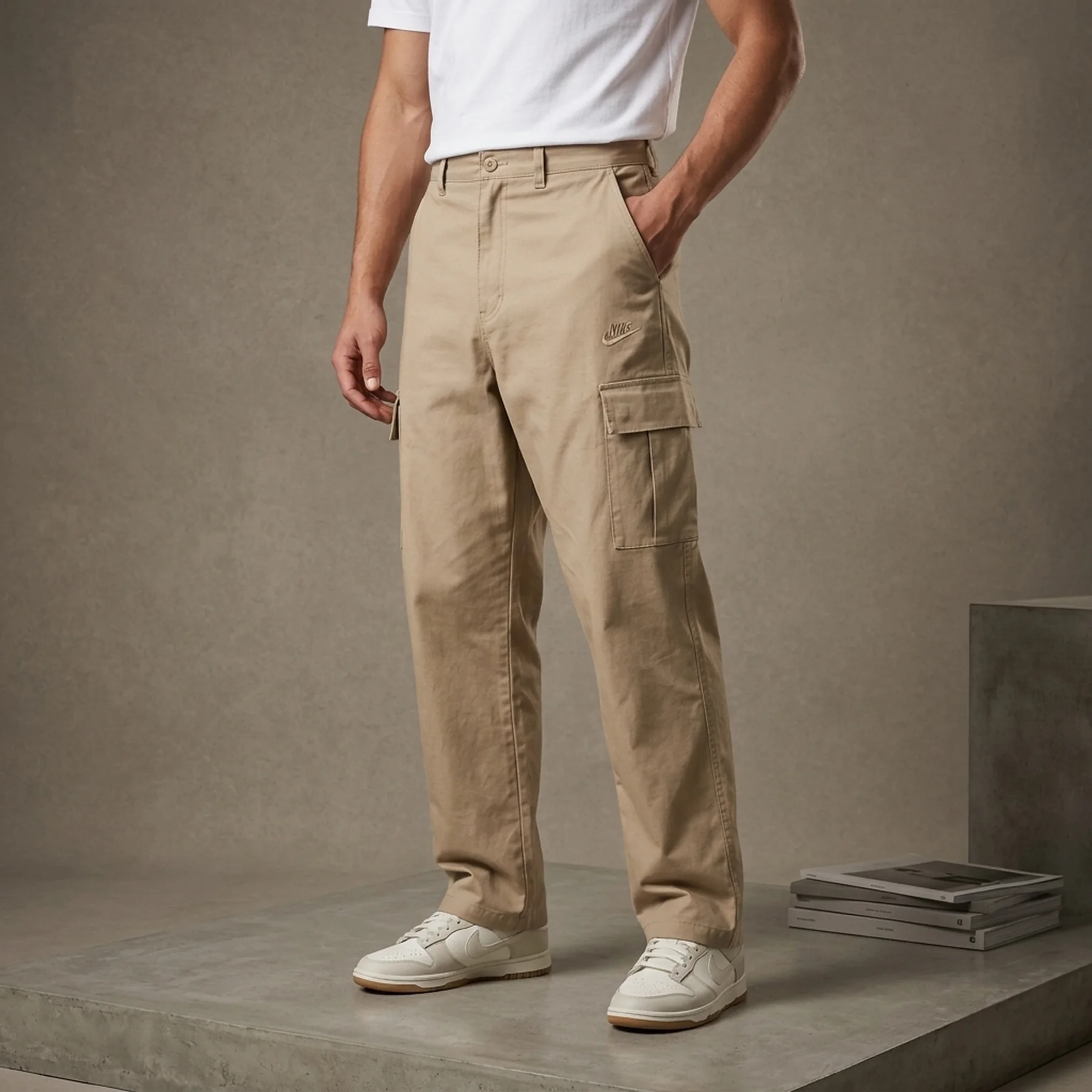 Брюки чоловічі Nike M Nk Club Cargo Pant (FZ5765-247)