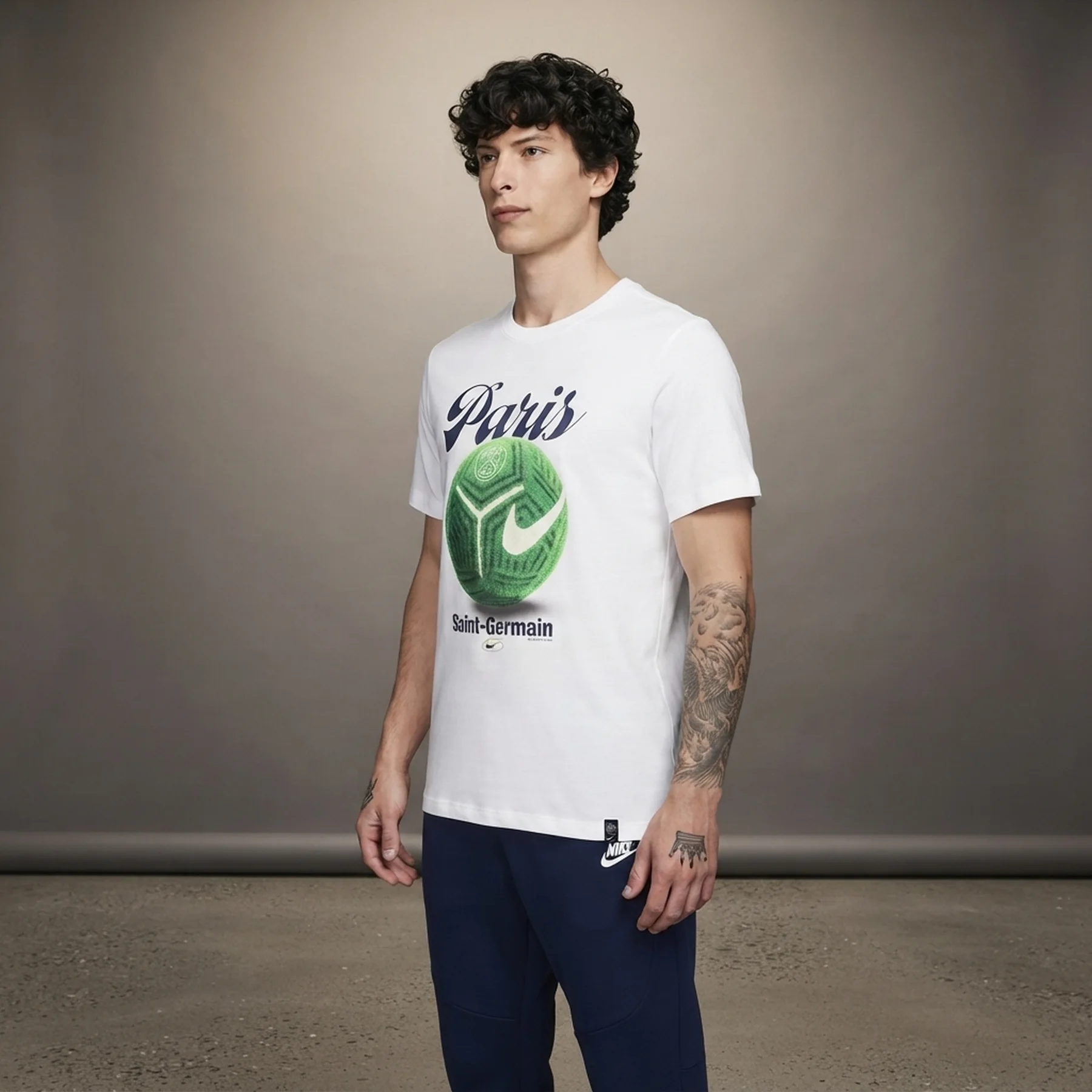 Футболка чоловіча Nike Psg Nk Hm Field Ss White (FV8559-121)