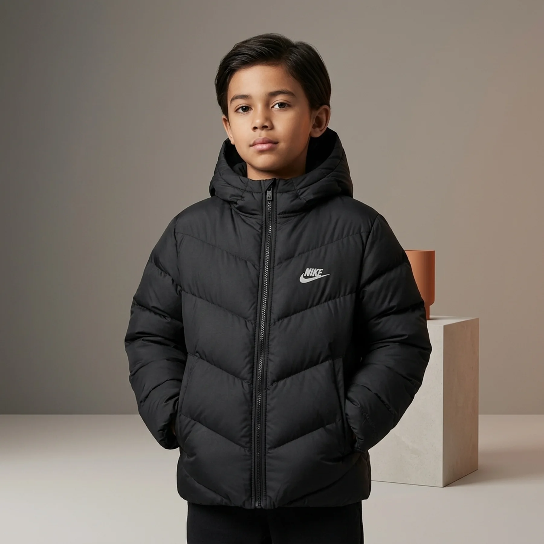 Куртка дитяча Nike Tf Adp Puffer Black (HQ4976-010)