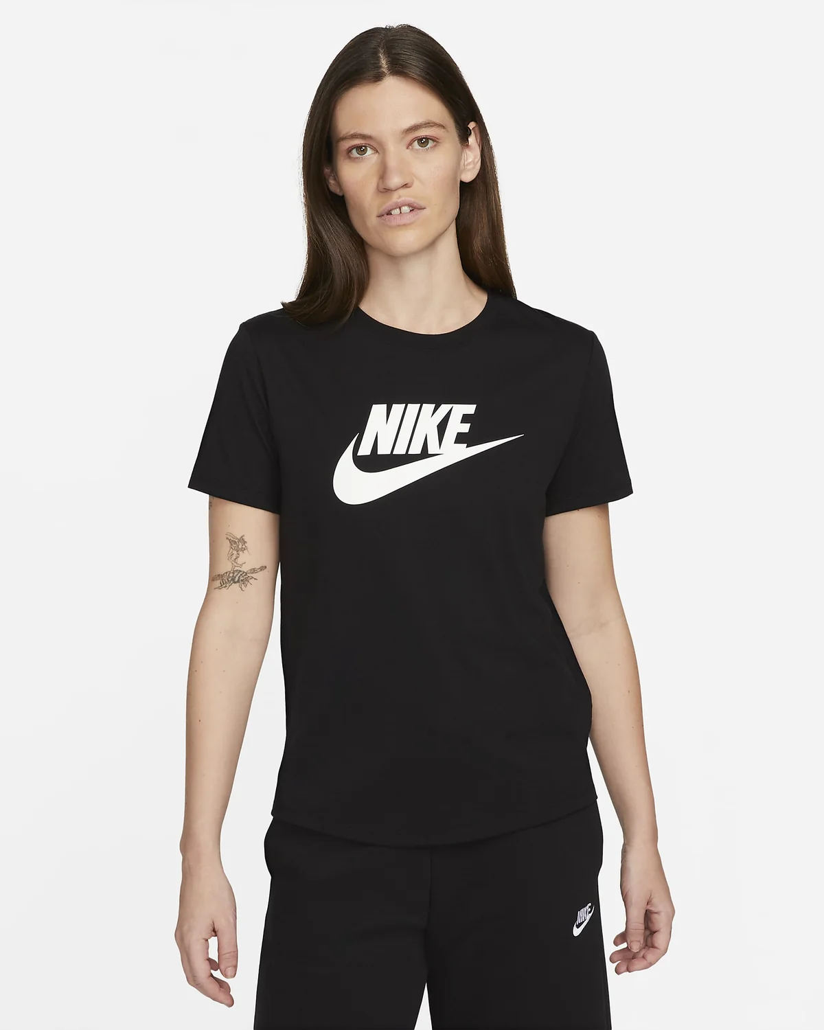 Футболка жіноча Nike Sportswear Essentials Women's Logo T-Shirt (DX7906-010)